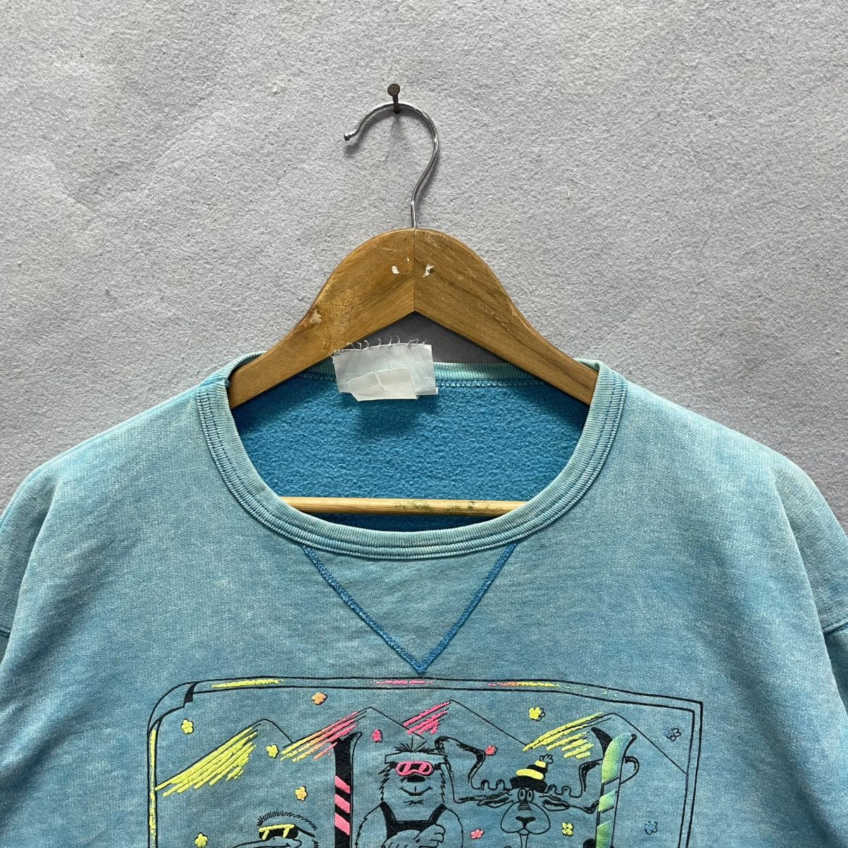 Vintage 1987 Whistler Blackcomb Vintage Sweatshirt Crewneck by SHODS Size US M / EU 48-50 / 2 - 2 Thumbnail