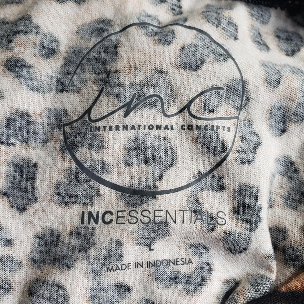Designer CT674 INC Animal Print Short Sleeve T-shirt L Size L / US 10 / IT 46 - 4 Thumbnail