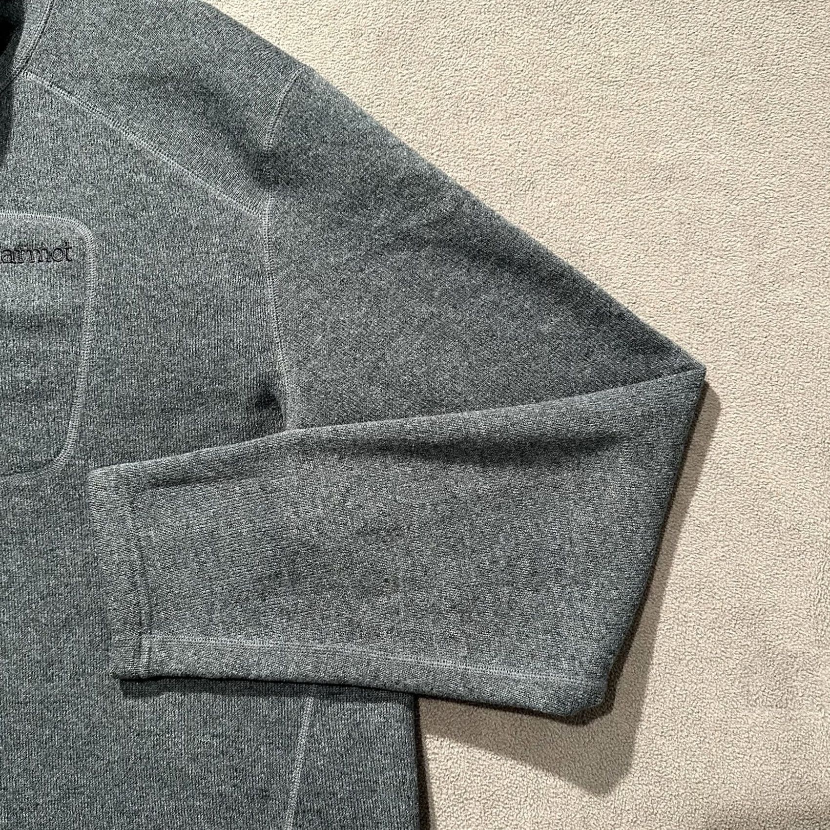 Marmot Marmot Sweater 2XL Gray/Blue Fleece Drop Line 1/2 Zip Pullover Outdoor EUC Mens Size US XXL / EU 58 / 5 - 4 Thumbnail
