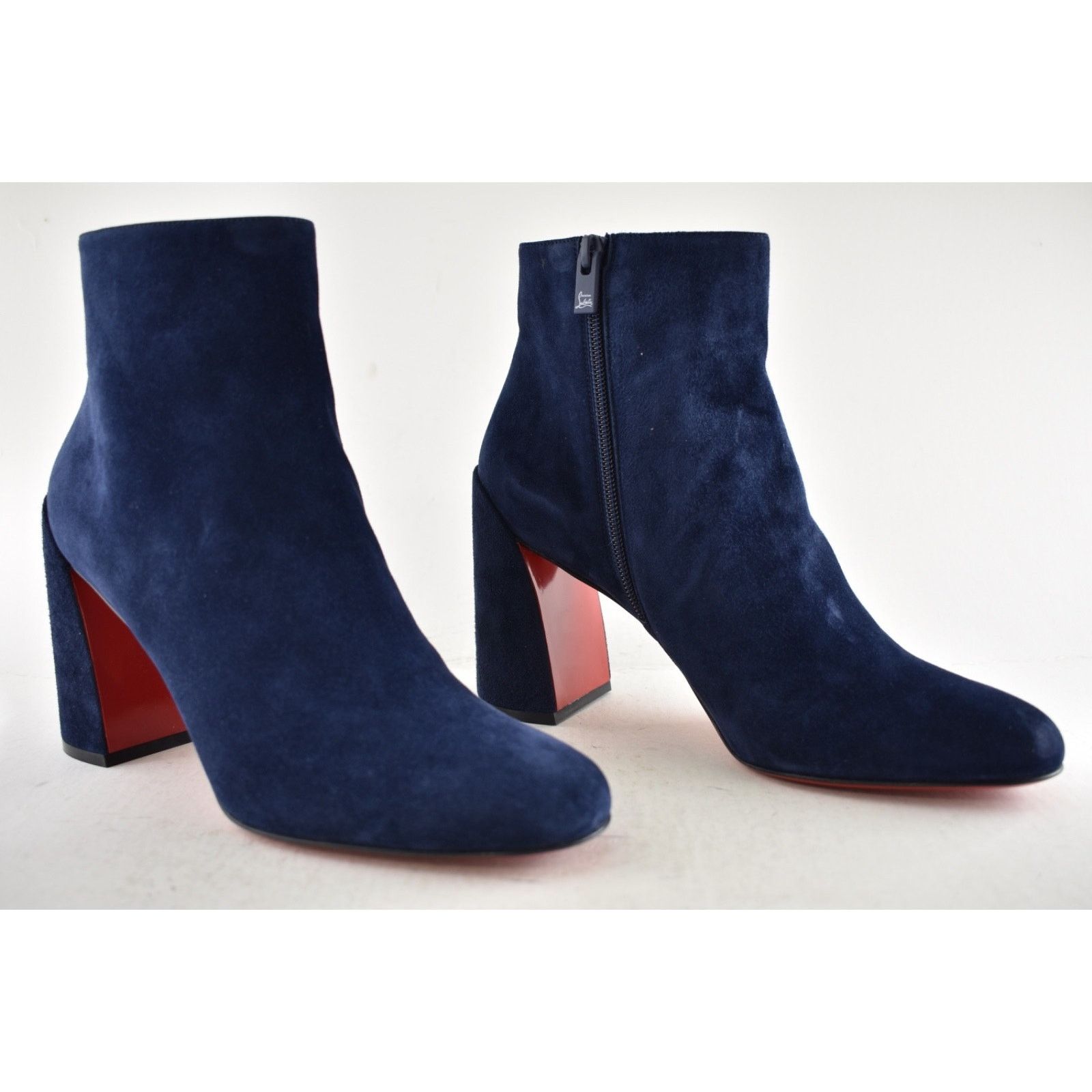Christian Louboutin Christian Louboutin Turela 85 Block Heel Ankle Boot 40 Size US 9 / IT 39 - 4 Thumbnail