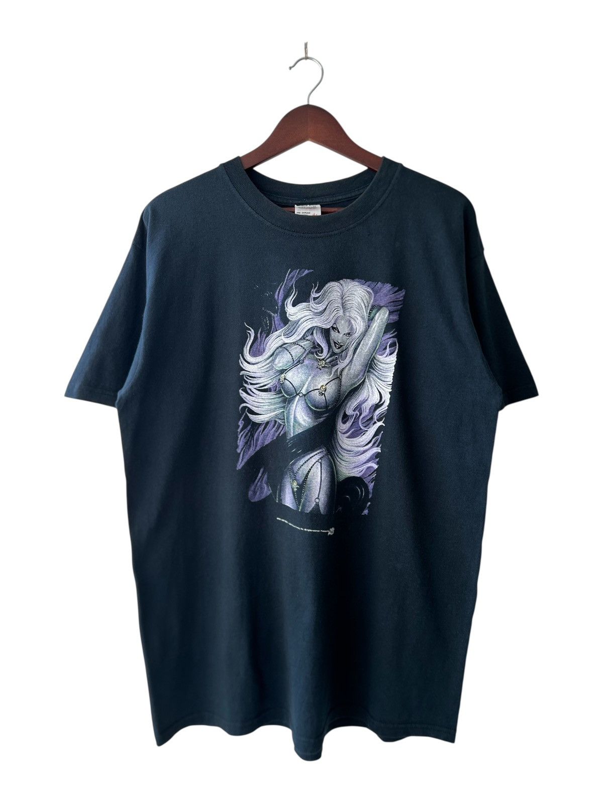 Marvel Comics Vintage 2001 Lady Death Marvel Villains Comic Images Tee Size US L / EU 52-54 / 3 - 1 Thumbnail