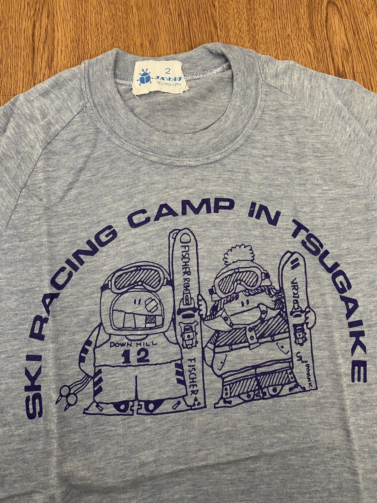Vintage Vintage Ski racing camp t-shirt Size US M / EU 48-50 / 2 - 3 Thumbnail