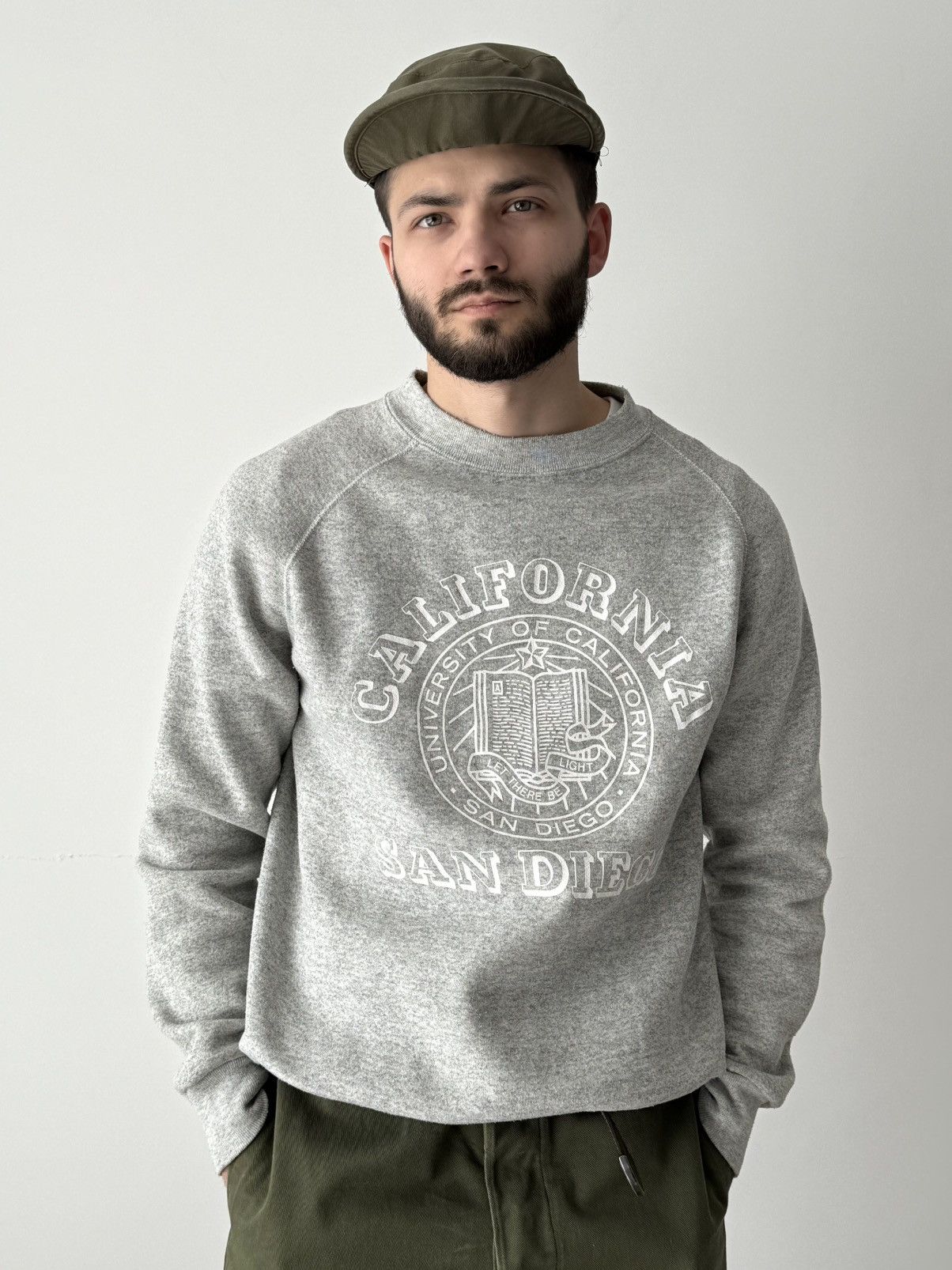 Vintage Vintage 80s University of California San Diego Sweatshirt Size US L / EU 52-54 / 3 - 1 Thumbnail