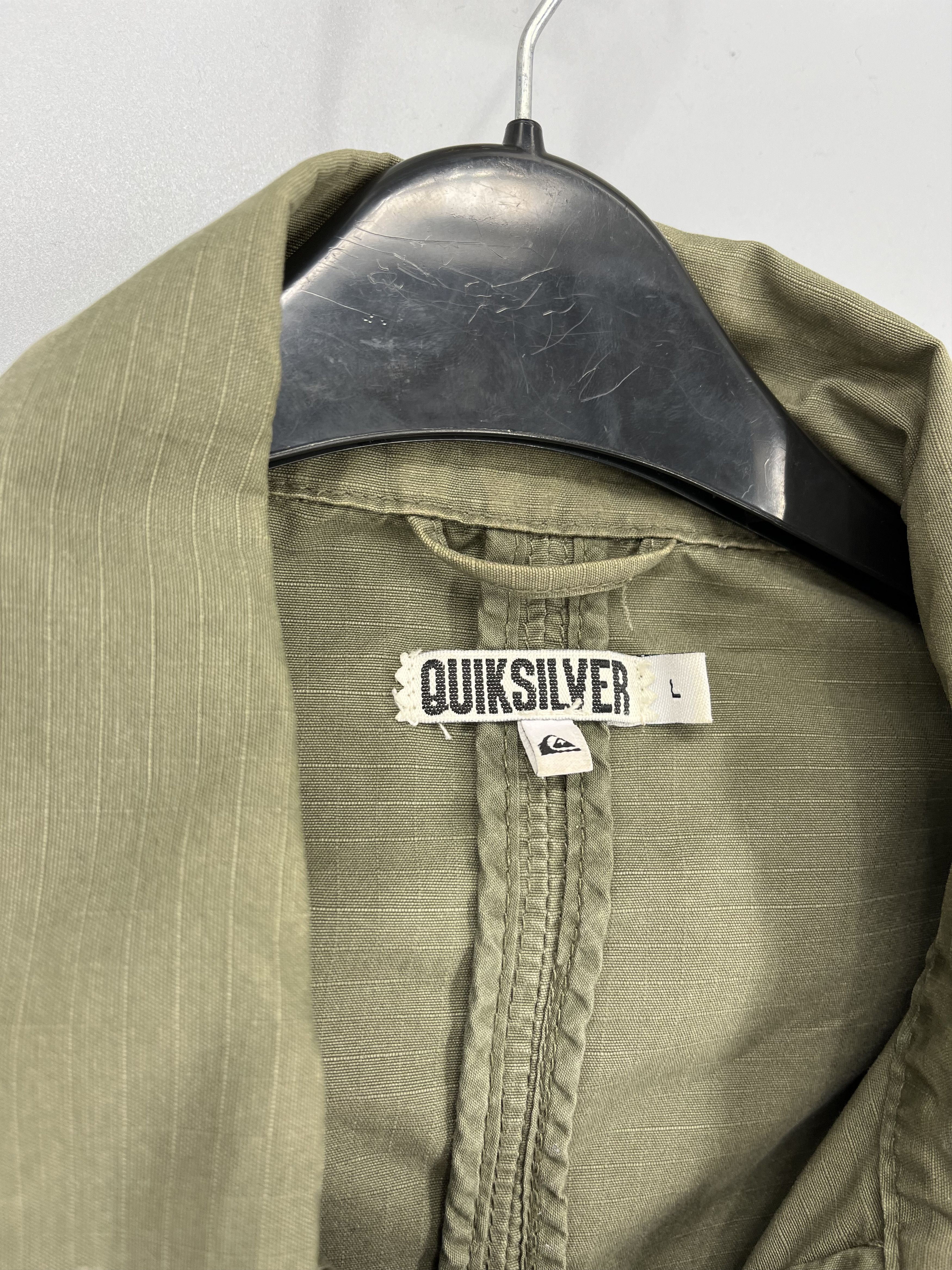 Quiksilver Vintage RARE Quiksilver Military Buttons Up Size US L / EU 52-54 / 3 - 7 Thumbnail