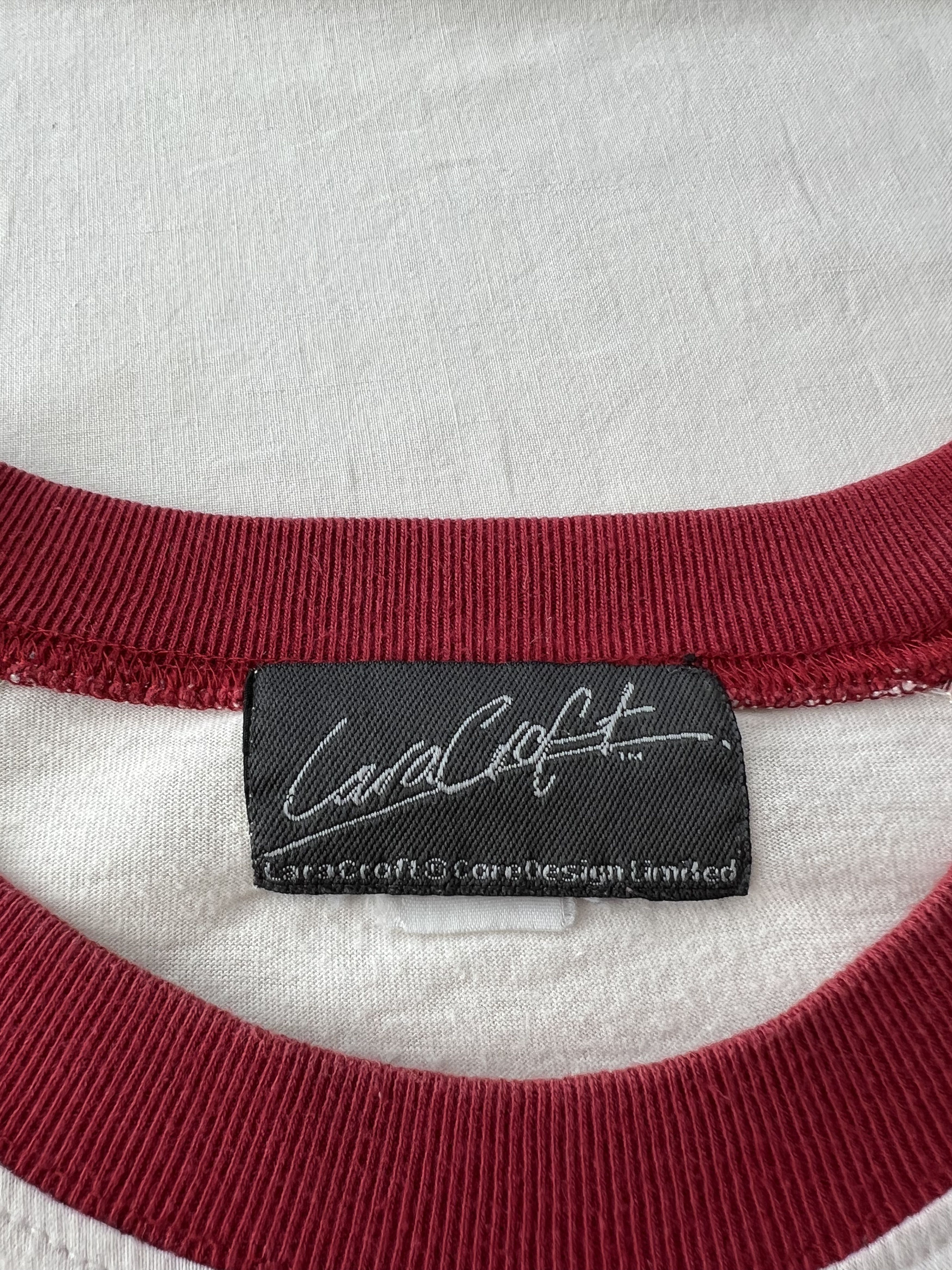 Playstation Vintage 90s Lara Croft Tomb Raider Game T-shirt Size US XL / EU 56 / 4 - 13 Thumbnail