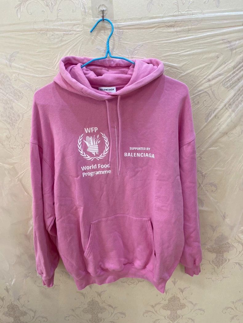 Balenciaga Balenciaga Logo letter print hooded long-sleeve sweater, l Size US XS / EU 42 / 0 - 2 Thumbnail