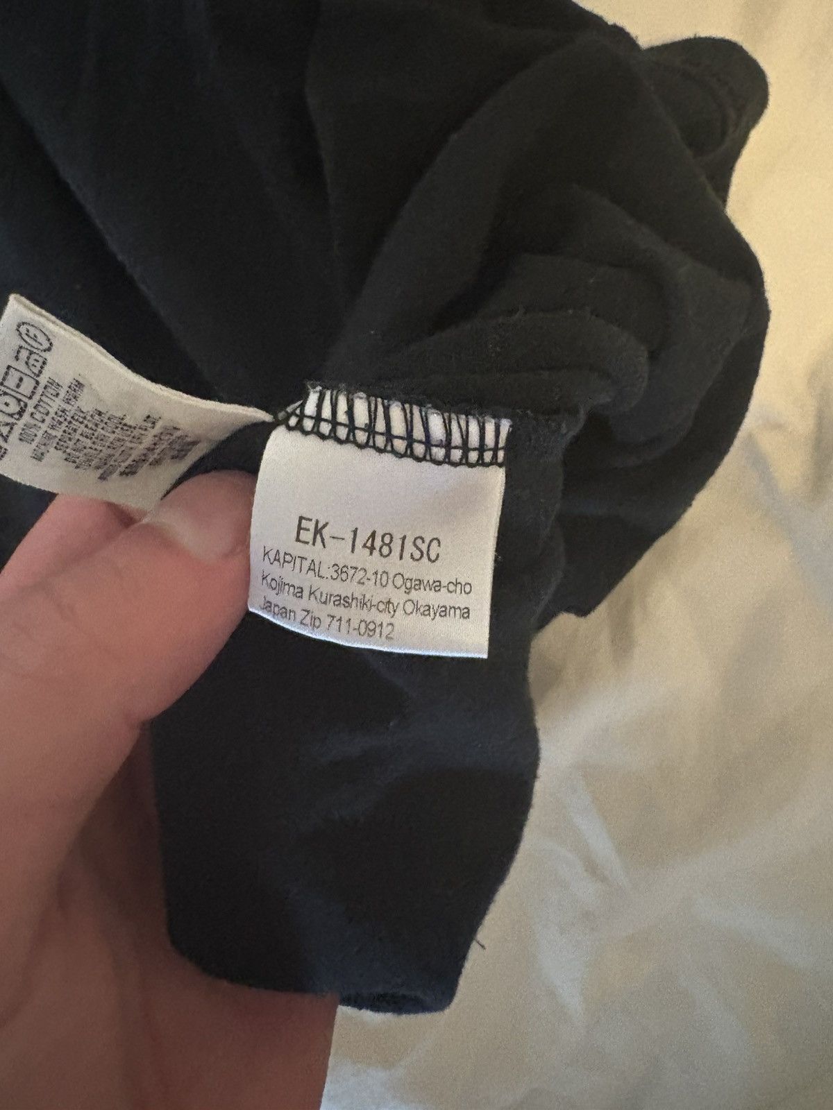 Kapital Kapital black t shirt Size US M / EU 48-50 / 2 - 5 Thumbnail