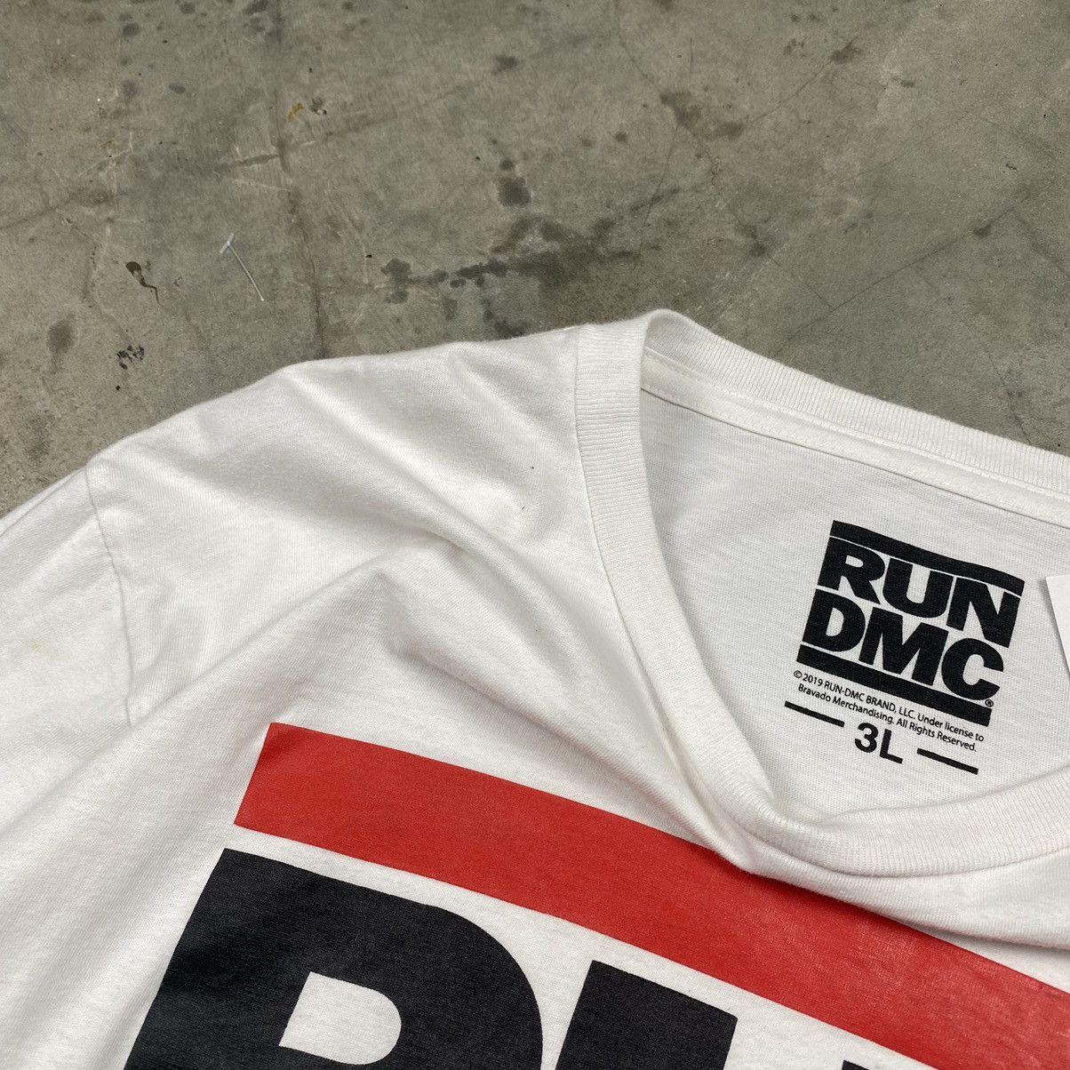 RUN DMC × Rap Tees Run Dmc Raising Hell LS Tee Size US M / EU 48-50 / 2 - 4 Thumbnail