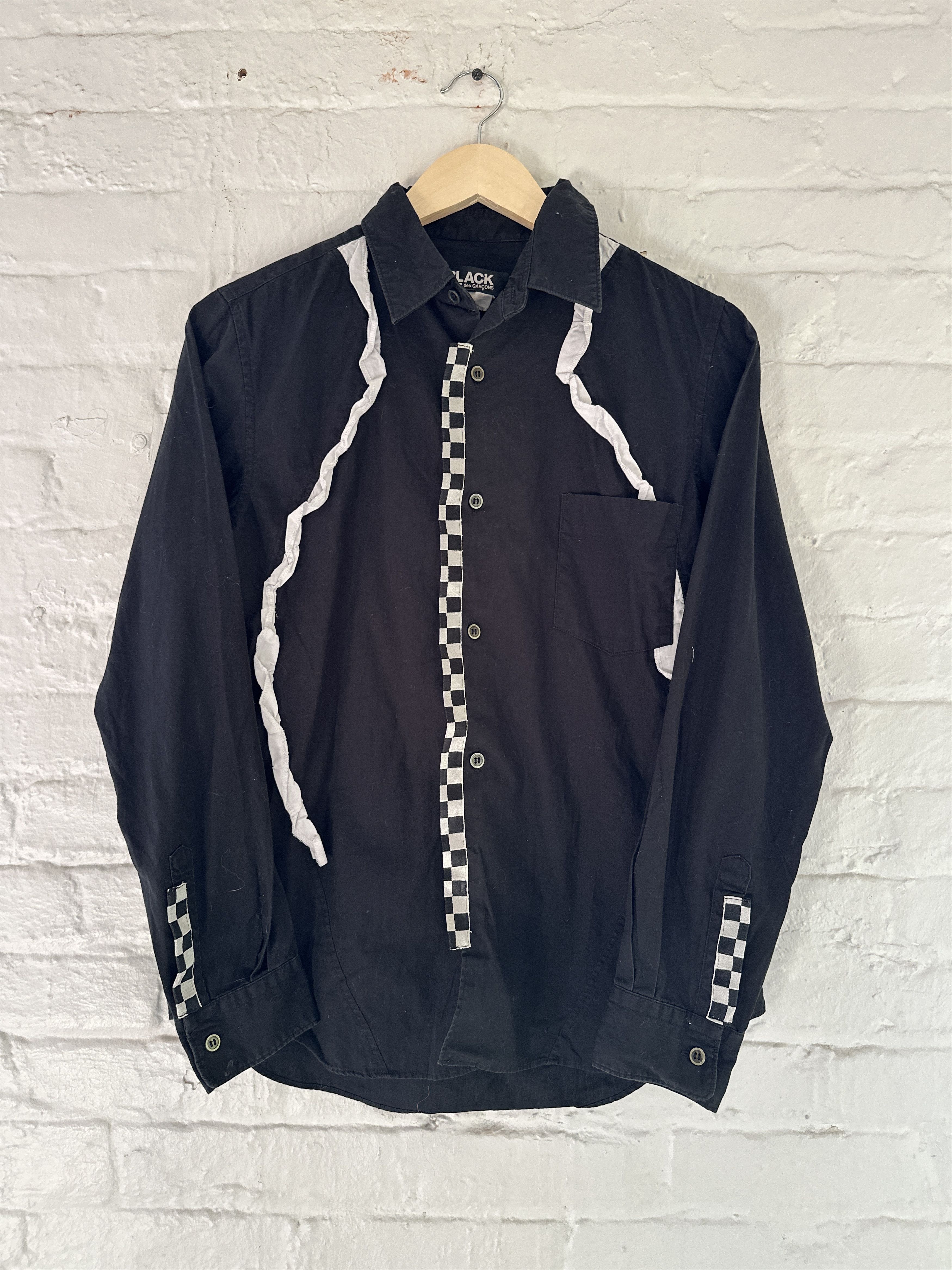 Comme des Garcons Comme des Garcons BLACK AD 2010 Button Up Shirt Size US XS / EU 42 / 0 - 1 Thumbnail