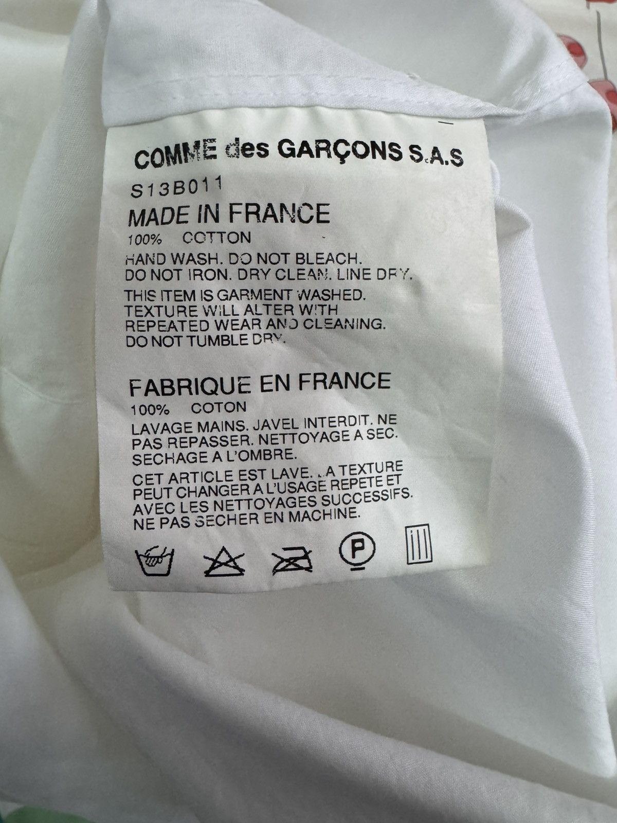 Comme des Garcons COMME des GARCONS Cotton Hooded Long Shirt Size S Size US S / EU 44-46 / 1 - 21 Thumbnail