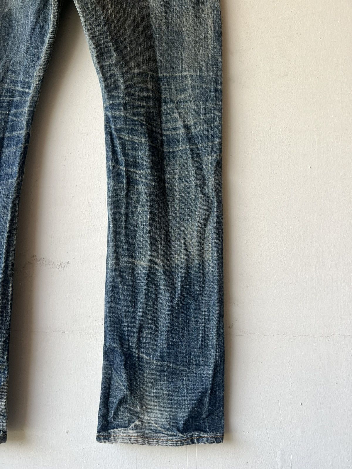 Swagger Vintage Swagger Japan Faded Dirty Mud Denim Jeans Size US 32 / EU 48 - 23 Thumbnail