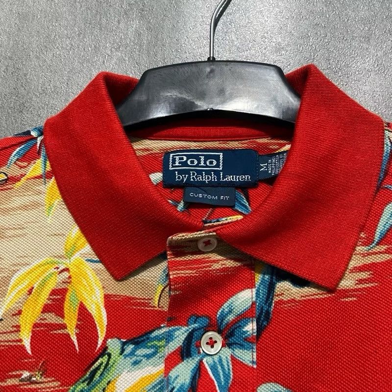 Polo Ralph Lauren × Vintage Polo Ralph Lauren Hawai Style Polos Size US M / EU 48-50 / 2 - 3 Thumbnail
