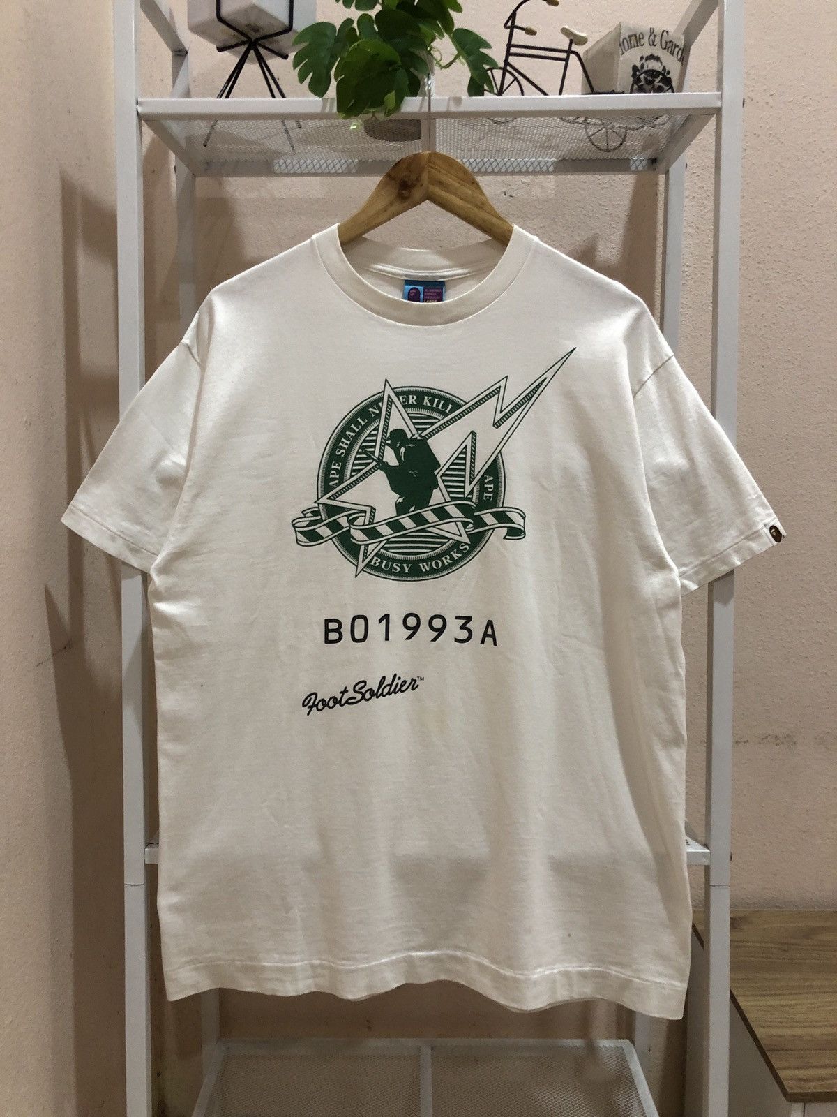 Bape OG 2007 A Bathing Ape Foot Soldier Busy Work Size US L / EU 52-54 / 3 - 1 Thumbnail