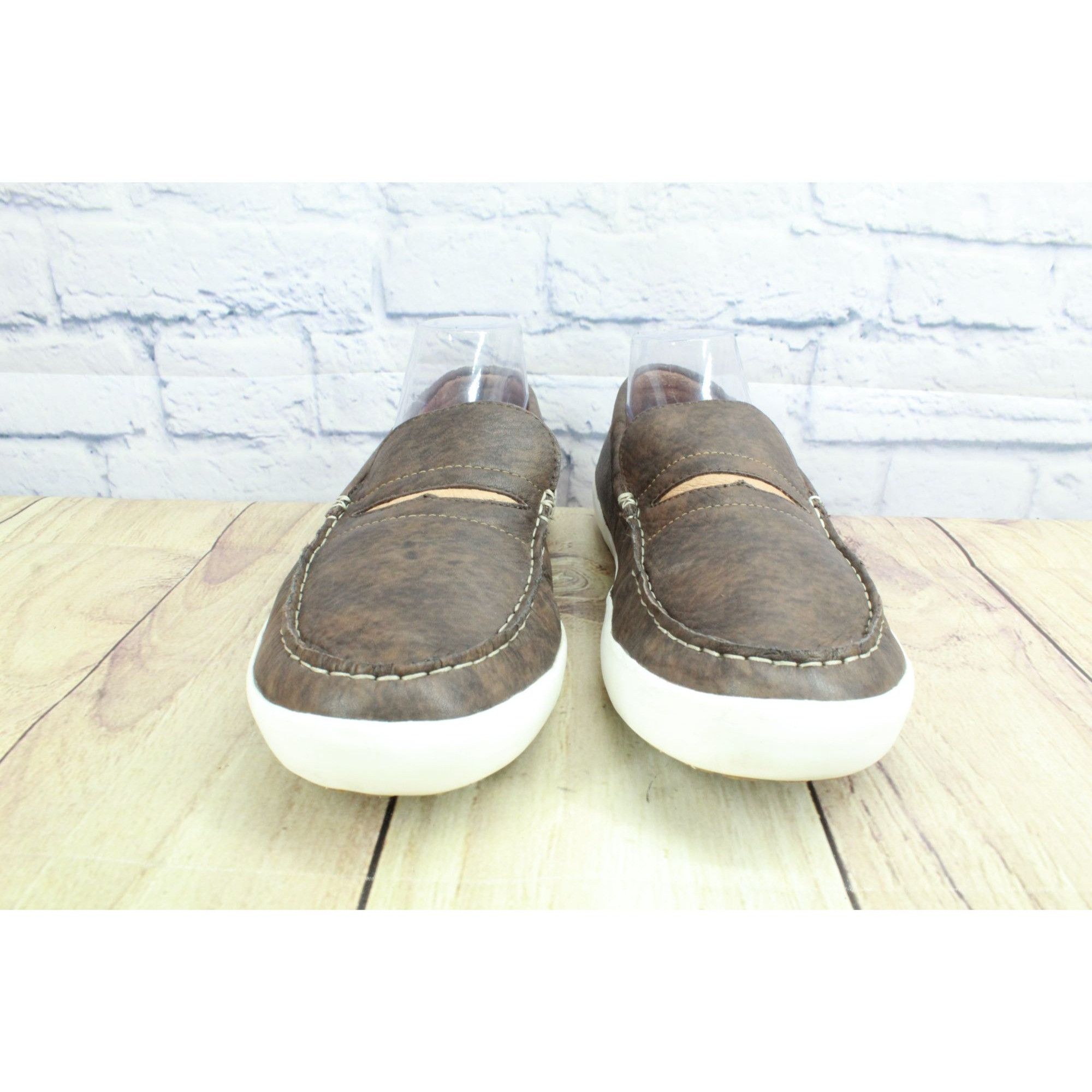 L.L. Bean LL Bean Brown Leather Penny Slip-On Shoes Men's 10 Size US 10 / EU 43 - 4 Thumbnail