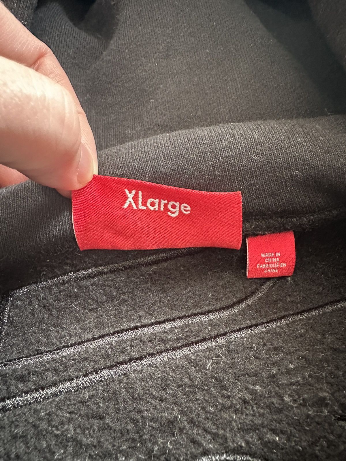 Supreme Supreme Hoodie Satin Logo Size US XL / EU 56 / 4 - 4 Thumbnail