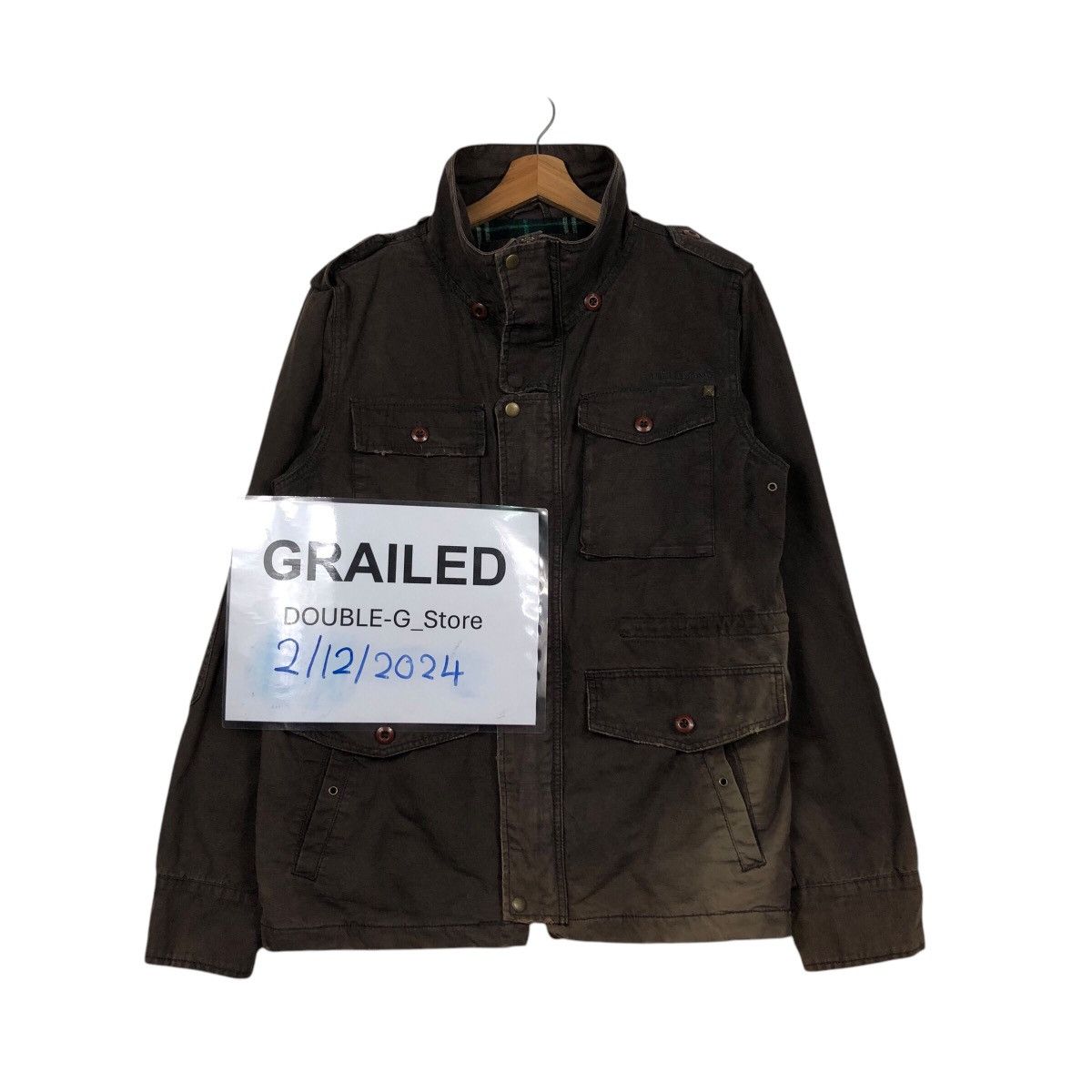 Billabong 📌Vintage Chore Worker Jacket Detroit Billabong Blanket Size US L / EU 52-54 / 3 - 1 Thumbnail