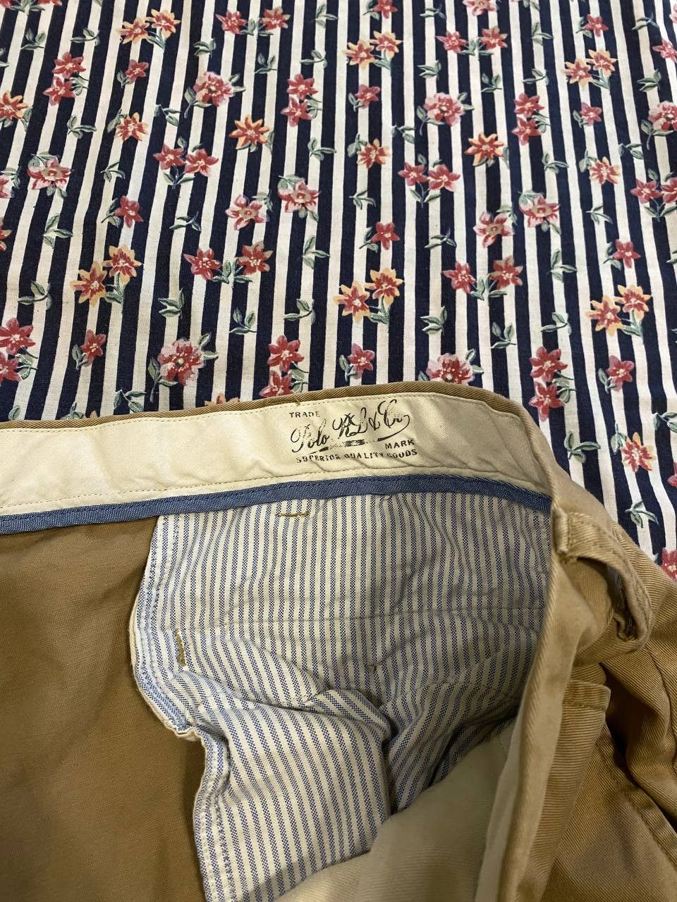 Polo Ralph Lauren Polo Ralph Lauren Pants Mens Tan Chino Classic Fit Size US 38 / EU 54 - 5 Thumbnail