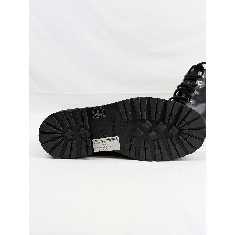 Off-White o1rshd1 Hiking Boots in Black/Gold Size US 9 / EU 42 - 13 Thumbnail