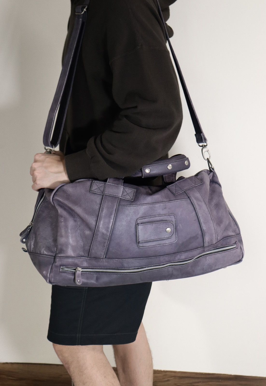 早割航空券 Maison Margiela Bag Boston Leather Margiela Martin Maison バッグ