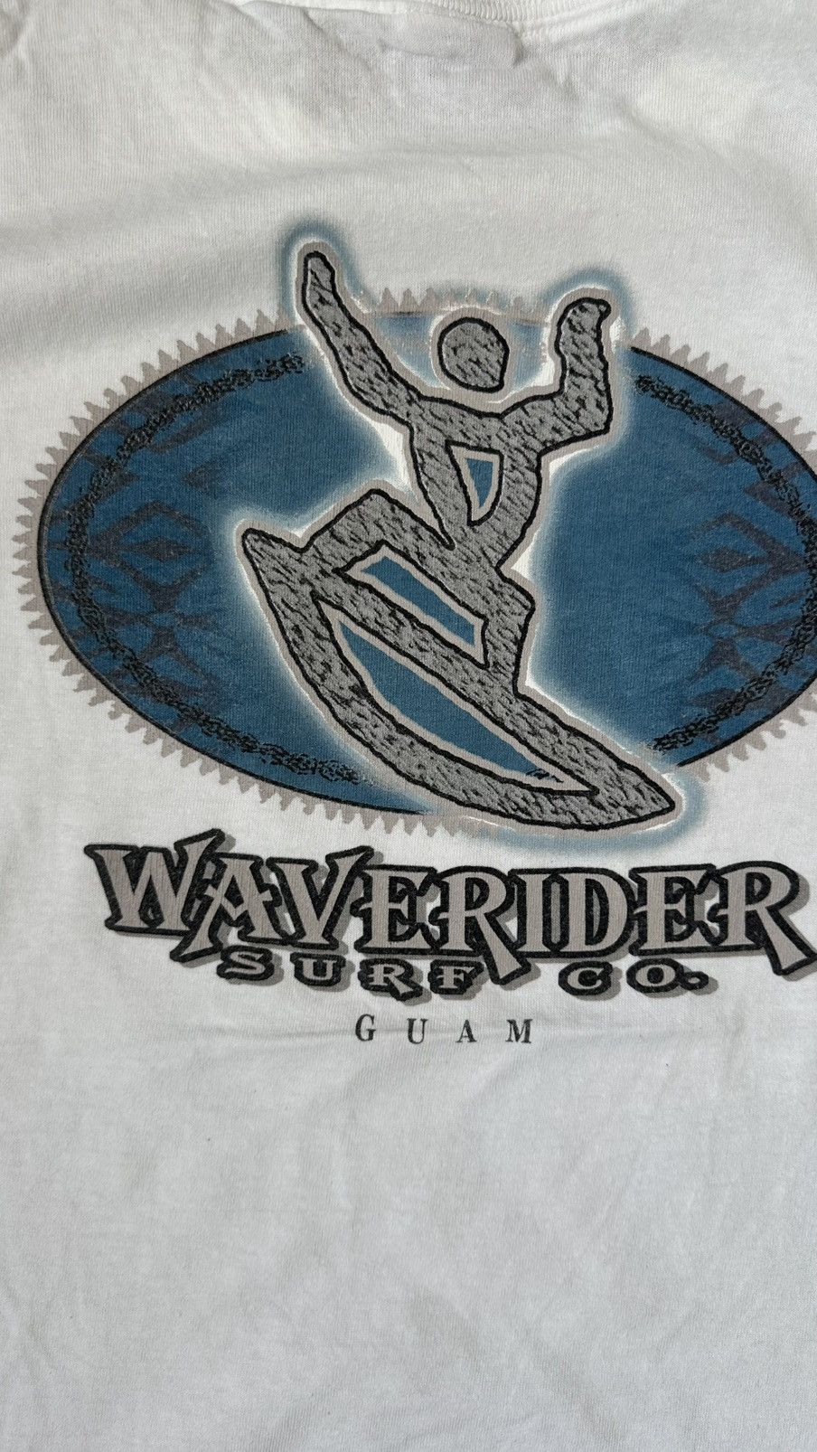 Vintage VINTAGS WAVE RIDER SURF CO GUAM HAWAII USA TEE Size US M / EU 48-50 / 2 - 6 Thumbnail