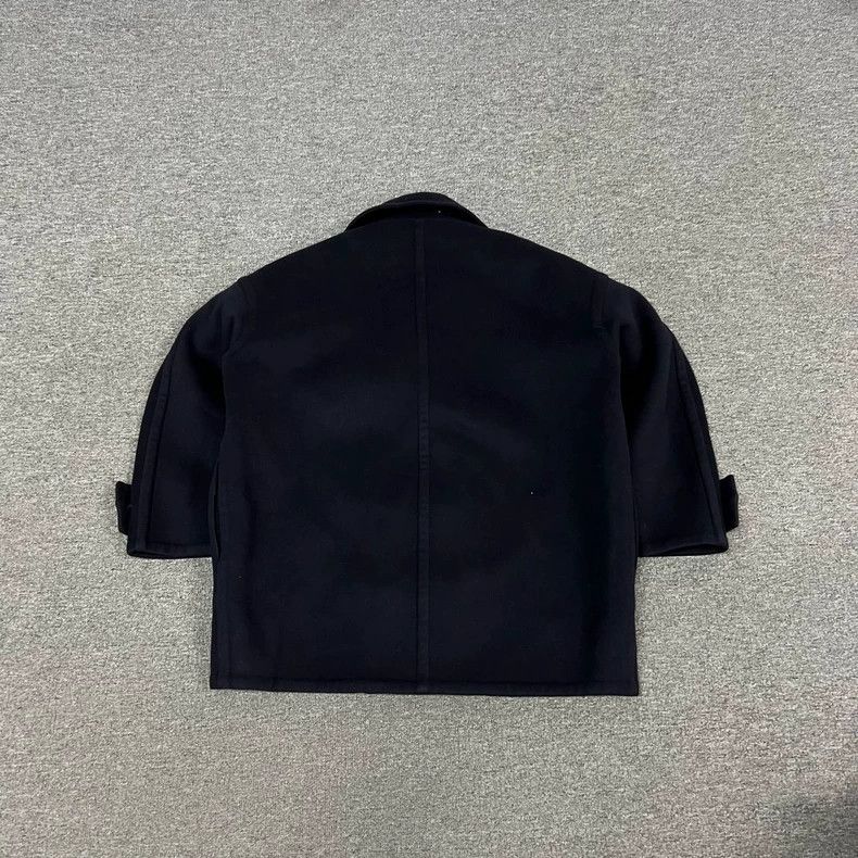 Loewe LOEWE Golden Knobber Wool Coat Size XXS / US 00 / IT 34 - 2 Thumbnail