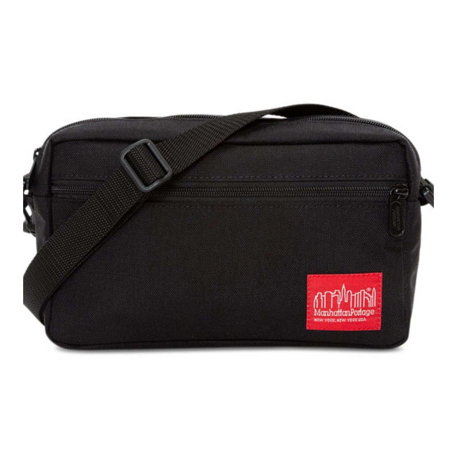 Manhattan Portage Jogger L Sling Black Messenger Bag $45 Nwt, Men's