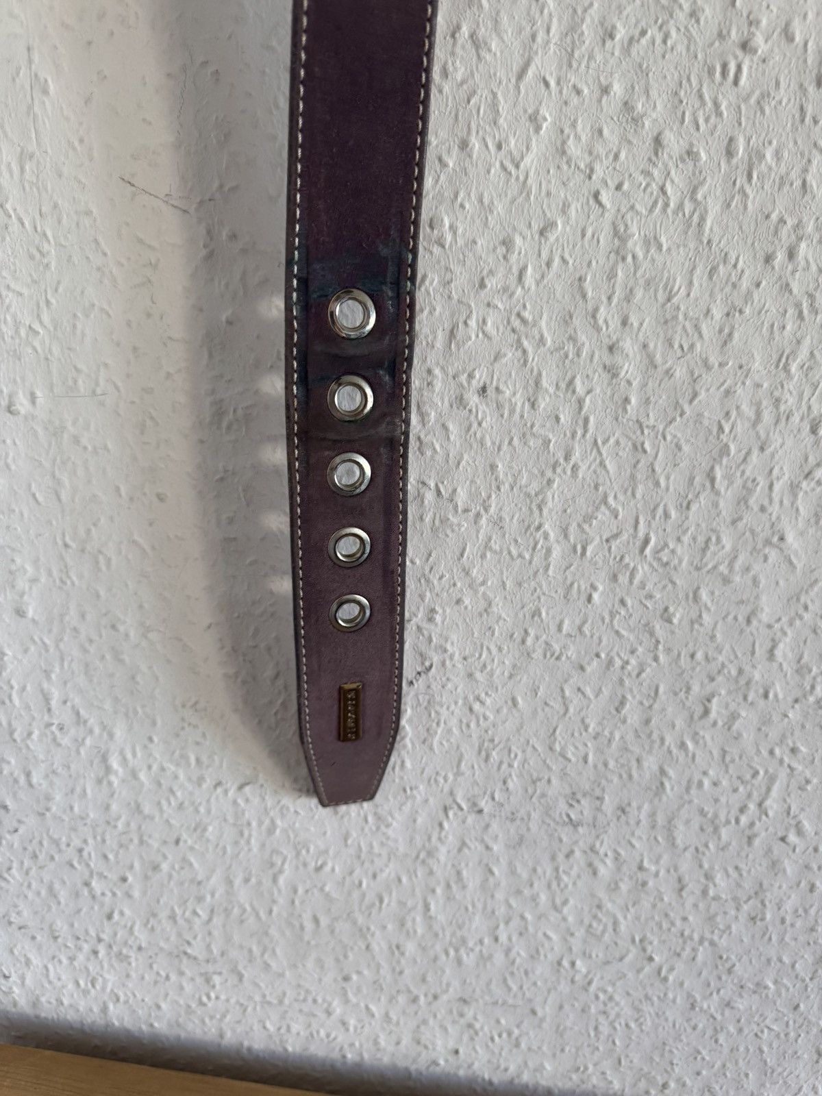 Dsquared2 Purple Suede Belt Size 34 - 8 Thumbnail