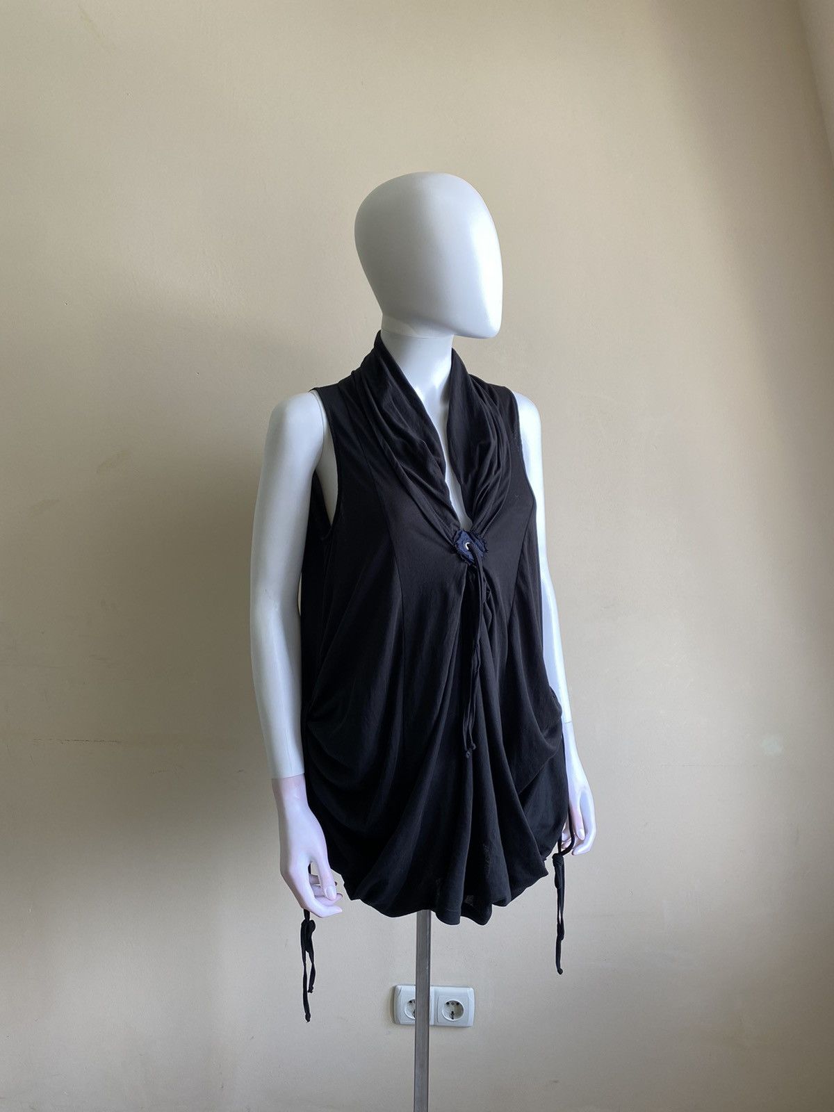 Marithe + Francois Girbaud Marithe Francois Girbaud Avant Garde Sleeveless Mini Dress Size M / US 6-8 / IT 42-44 - 1 Thumbnail