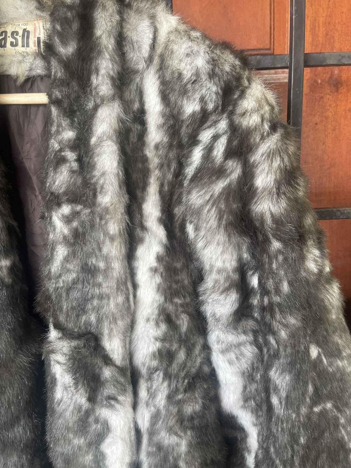 Vintage Very rare STYLISH FUR COAT BY DASH Size L / US 10 / IT 46 - 4 Thumbnail