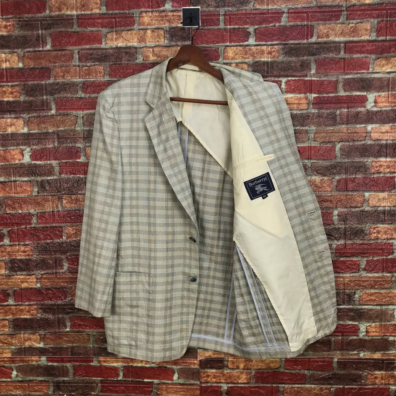 Burberry BURBERRY JAPAN PLAID BLAZER MEDIUM Size US M / EU 48-50 / 2 - 1 Thumbnail