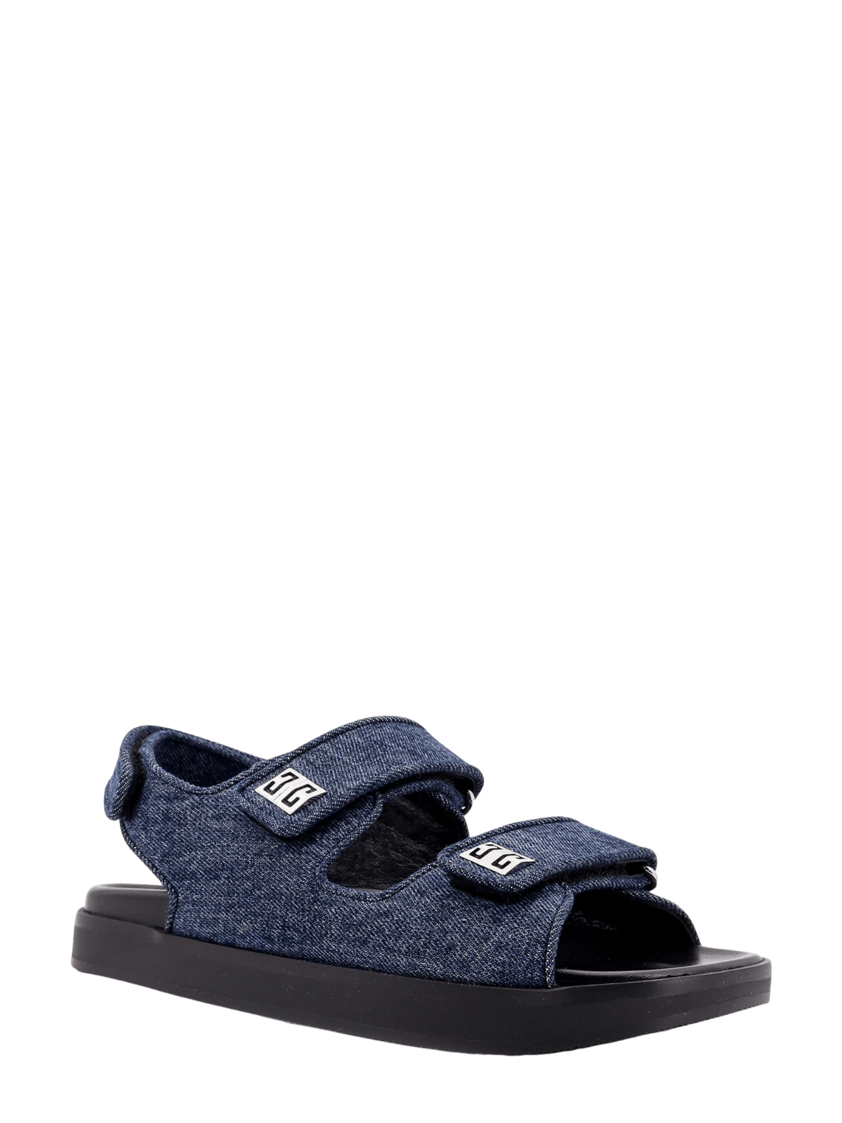 Givenchy GIVENCHY Blue Denim Strap Sandals New And Authentic Size US 10 / IT 40 - 2 Thumbnail