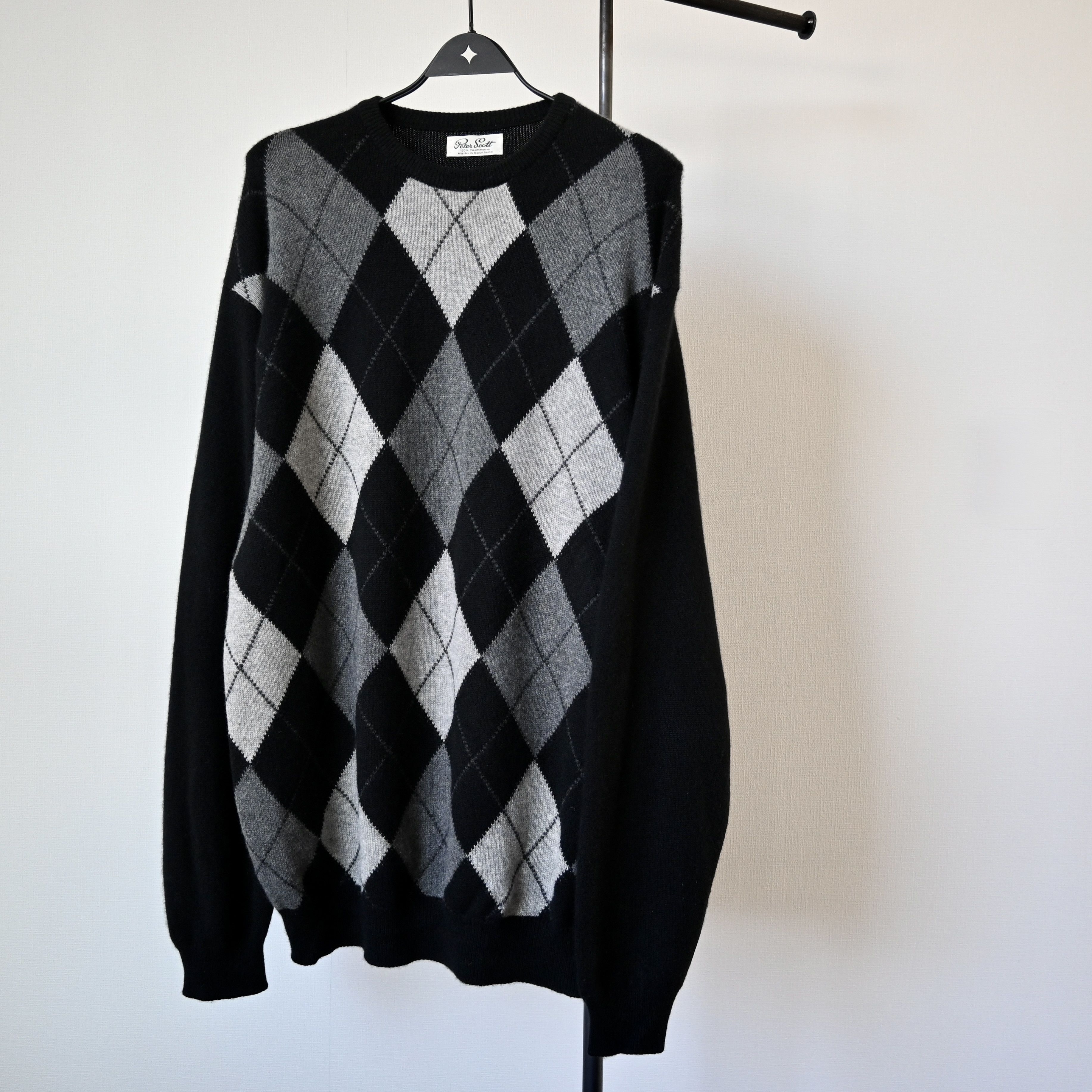 Vintage Vintage Peter Scott pure cashmere sweater, made in Scotland Size US XL / EU 56 / 4 - 15 Thumbnail