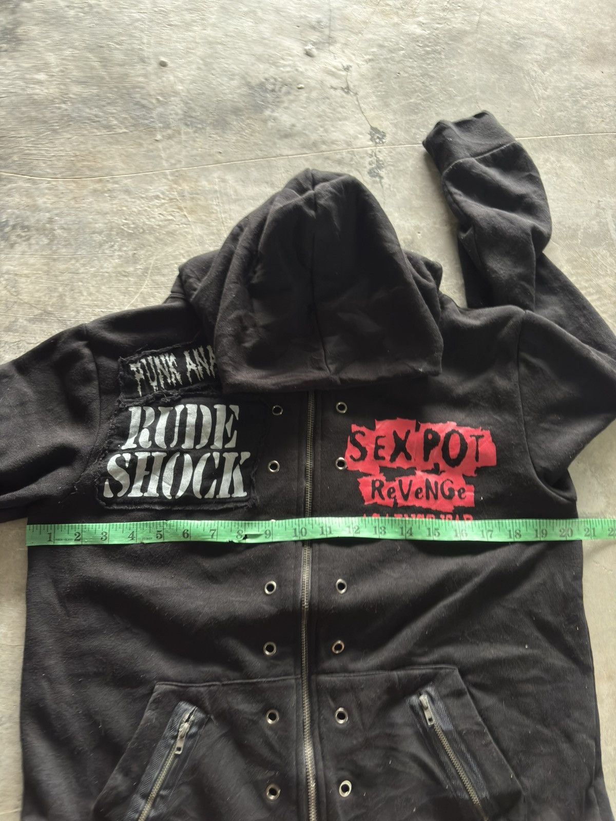 Sex Pot ReVeNGe SEX POT REVENGE hoodie punk anarchy chaos rude shock skull Size US M / EU 48-50 / 2 - 13 Thumbnail