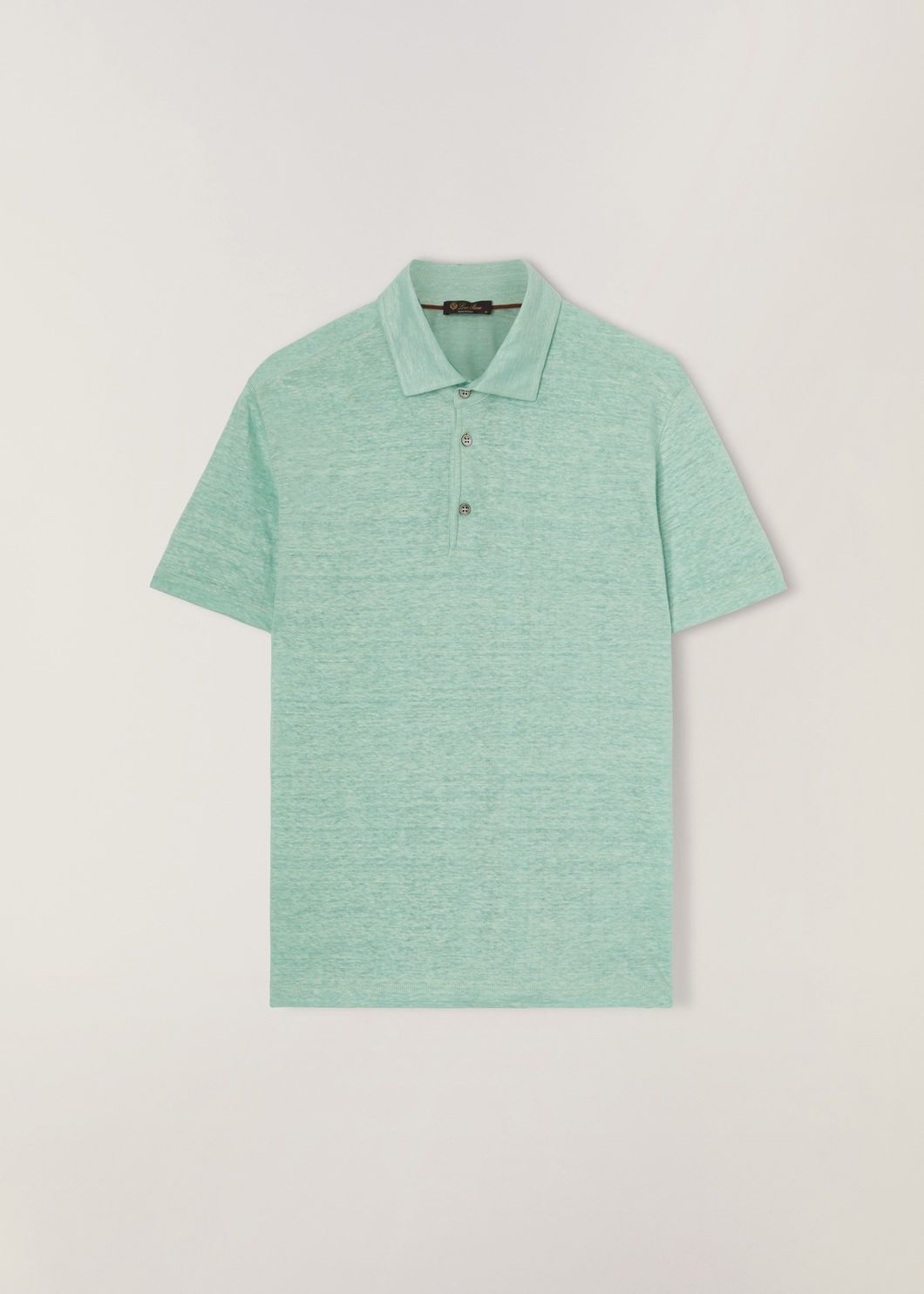 Loro Piana o1w1db10125 FAI1314 Polo Shirt in Light Green Size US S / EU 44-46 / 1 - 1 Thumbnail