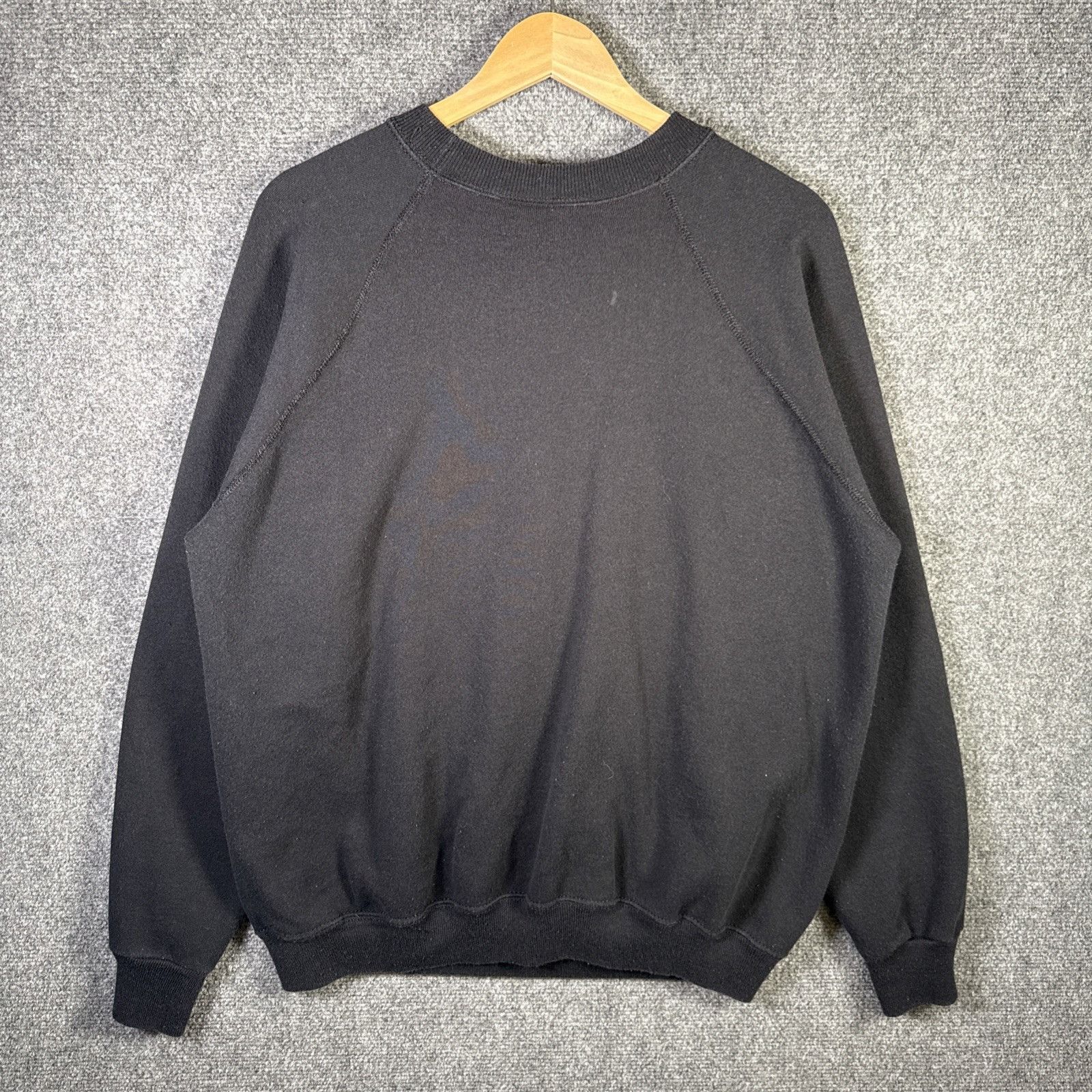 Hanes Vintage Chevrolet Sweatshirt Mens Large Black 90s Corvette Size US L / EU 52-54 / 3 - 5 Thumbnail