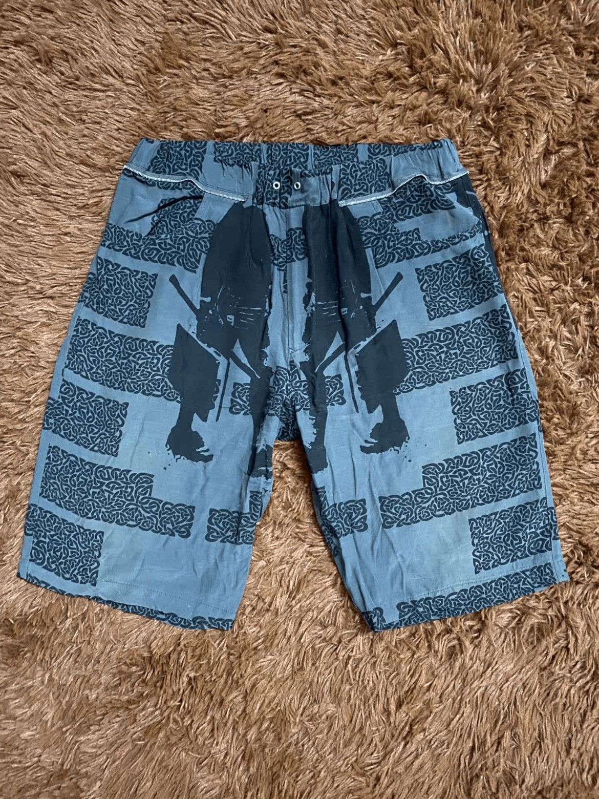 Undercover Sz M Undercover 03SS SCAB Pattern Shorts Size US 32 / EU 48 - 1 Thumbnail
