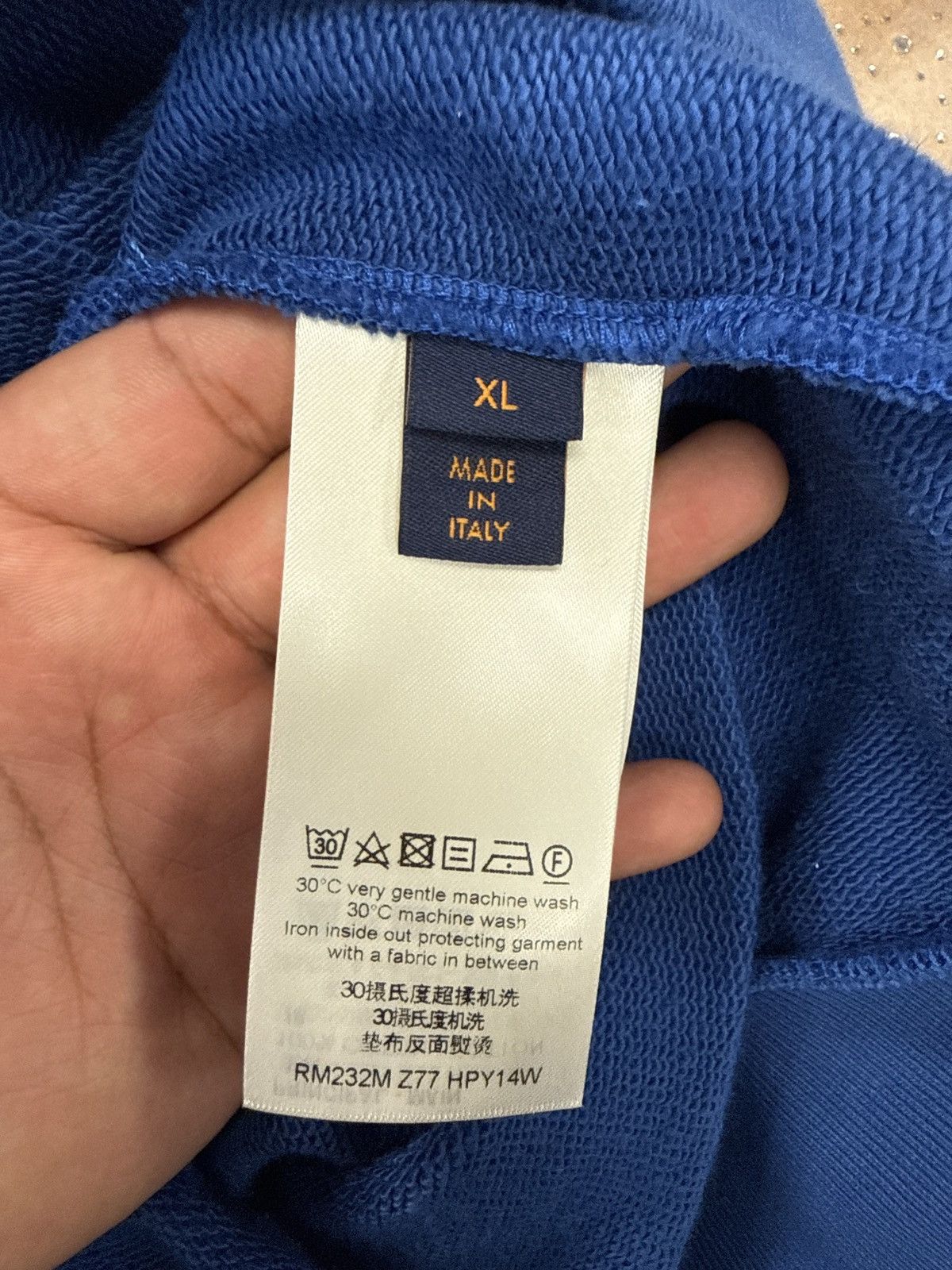 Louis Vuitton Louis Vuitton Printed Half-Zipped Cotton Sweatshirt Size US XL / EU 56 / 4 - 10 Thumbnail