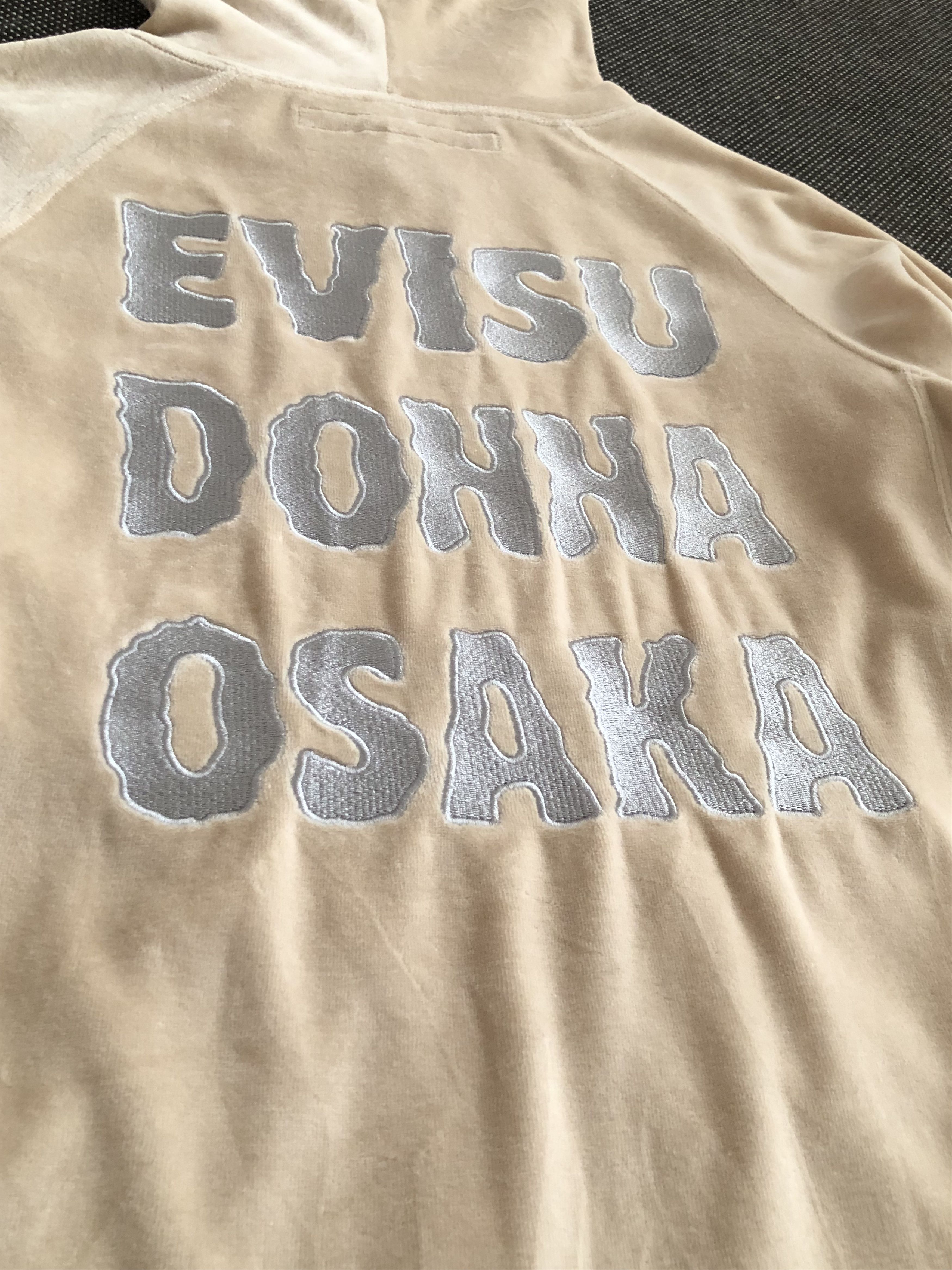 Evisu EVISU DONNA VELVET ZIPPER HOODIE Size S / US 4 / IT 40 - 9 Thumbnail