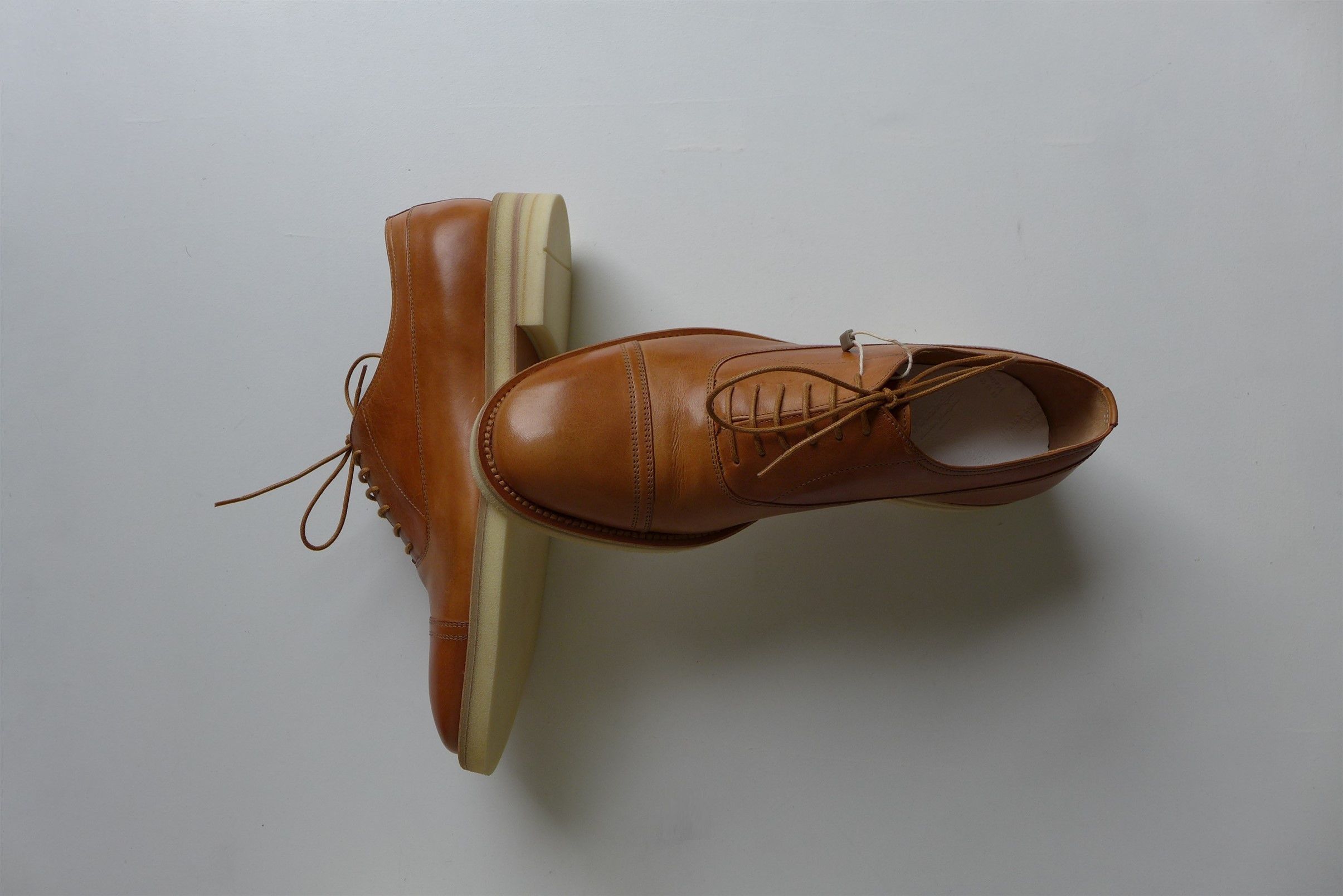 Maison Margiela Margiela Oxford Shoes - Vegetable Tanned Calf Leather Size US 8 / EU 41 - 2 Thumbnail