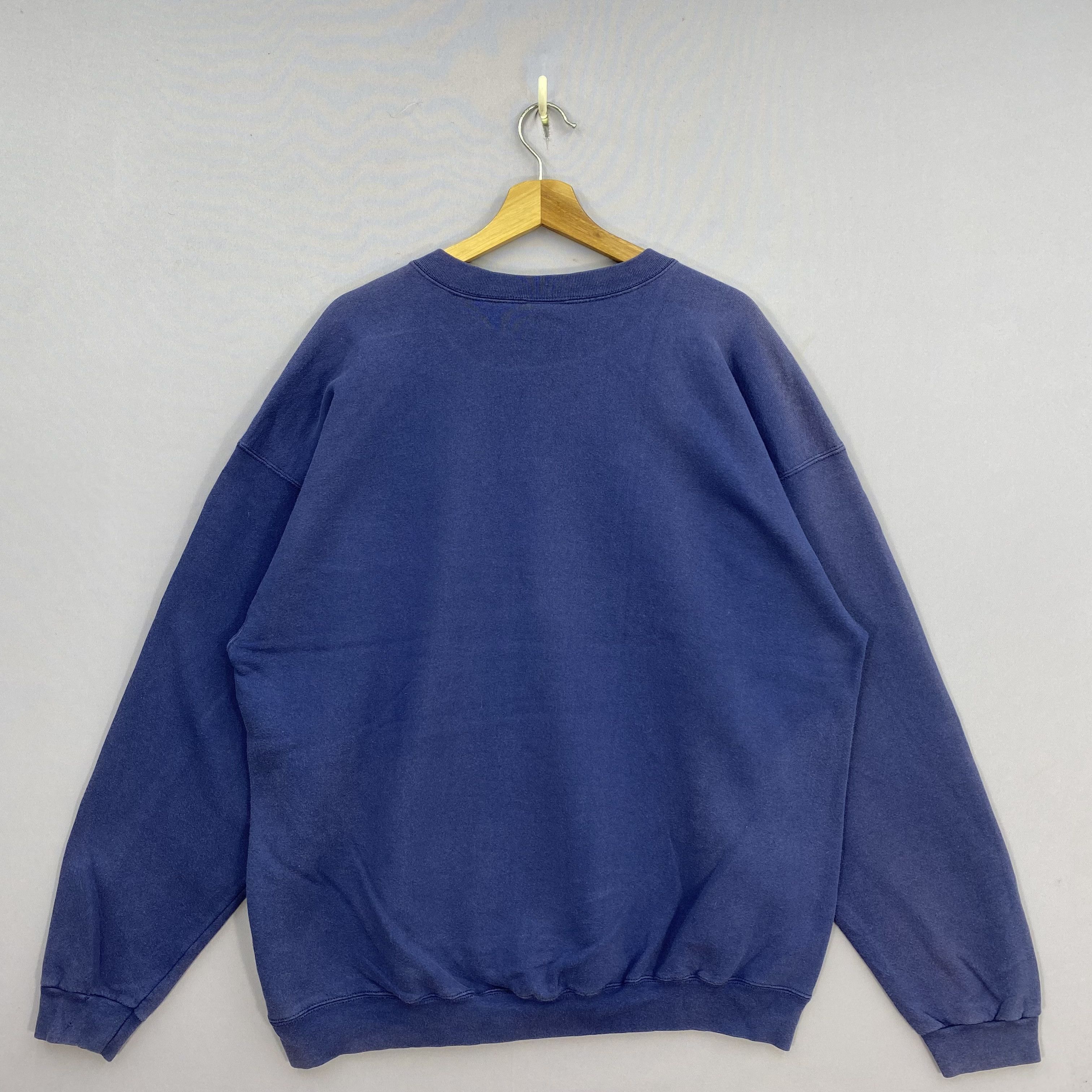 Nike Vintage 1997 Faded Nike Carolina Football Sweatshirt UNC Size US XL / EU 56 / 4 - 3 Thumbnail