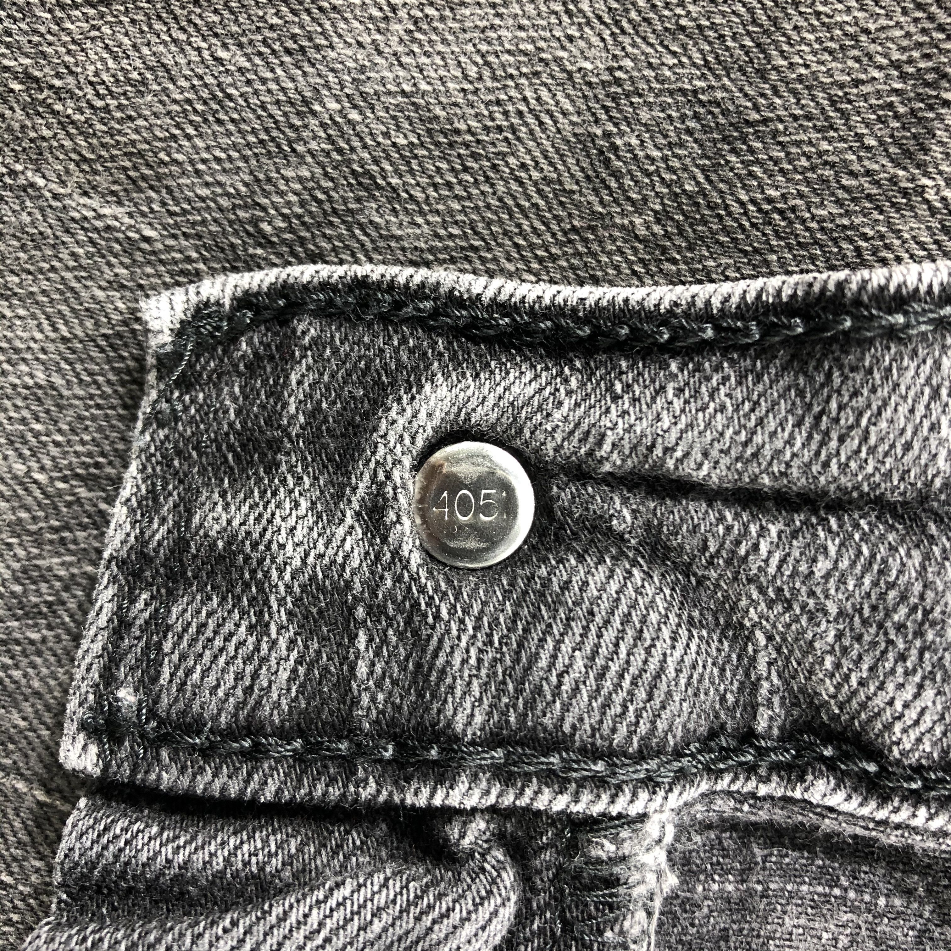 Levi's Vintage Faded Black Levis 514 Jeans-J2380 Size US 36 / EU 52 - 10 Thumbnail