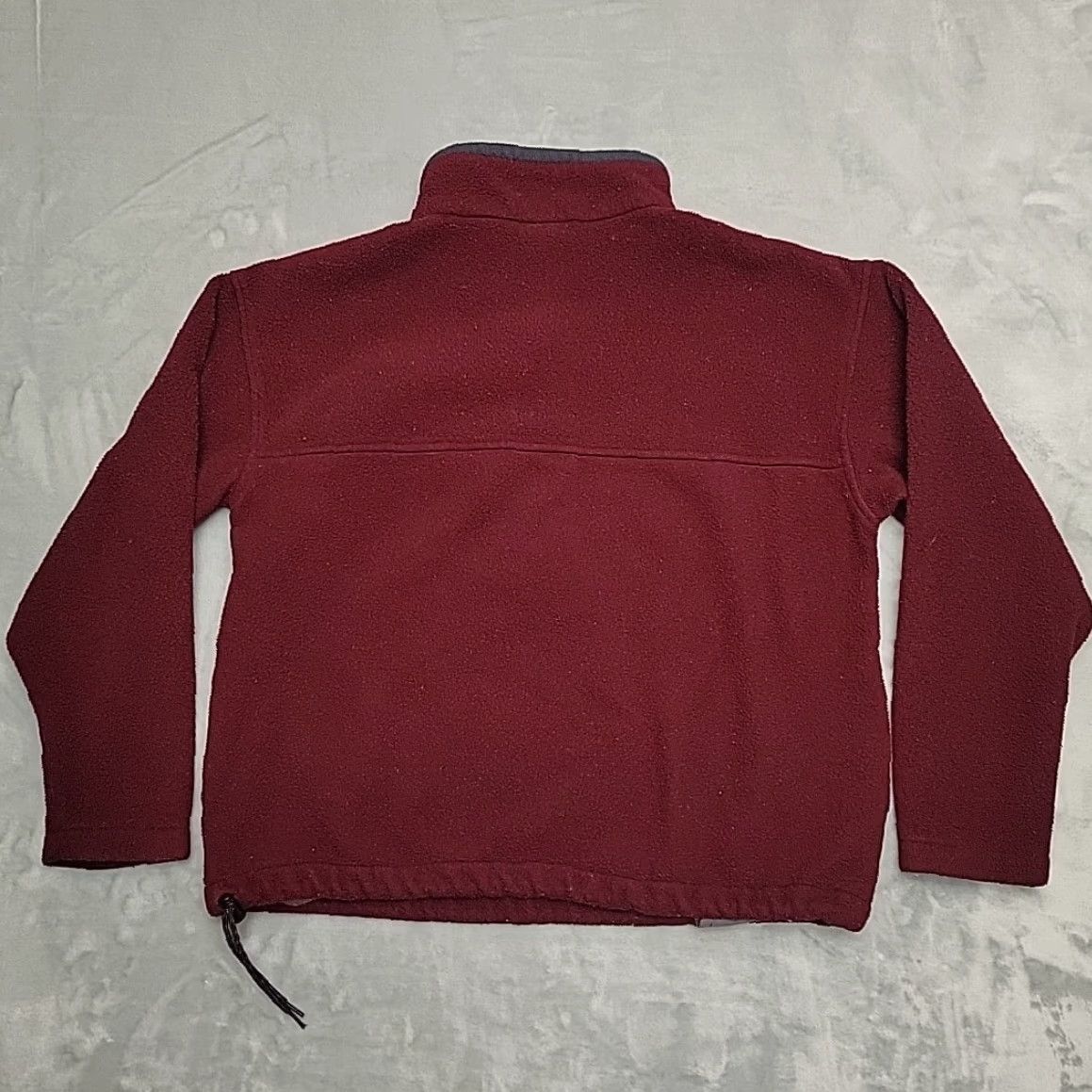 Vintage VTG Ten Peaks Sweater Men L Maroon Pullover 1/2 Zip T Fleece Aztec Made in USA Size US L / EU 52-54 / 3 - 6 Thumbnail