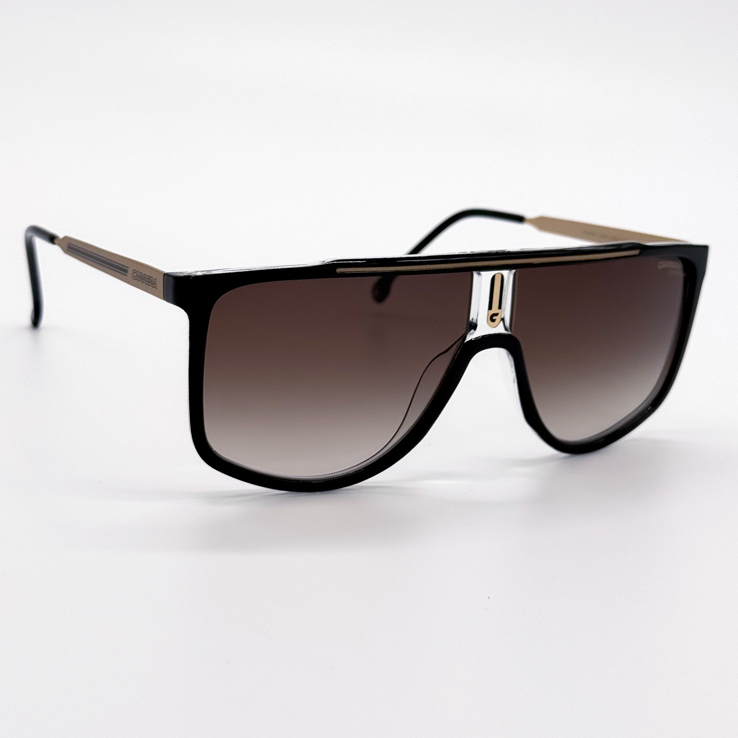 Carrera NEW CARRERA 1056/S 2M2 SUNGLASSES MEN GOLD BLACK SQUARE Size ONE SIZE - 4 Thumbnail