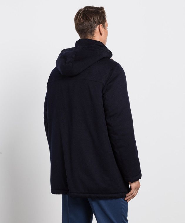 Brunello Cucinelli o1w1db10924 Wr Padded Jacket in Navy Size US M / EU 48-50 / 2 - 5 Thumbnail