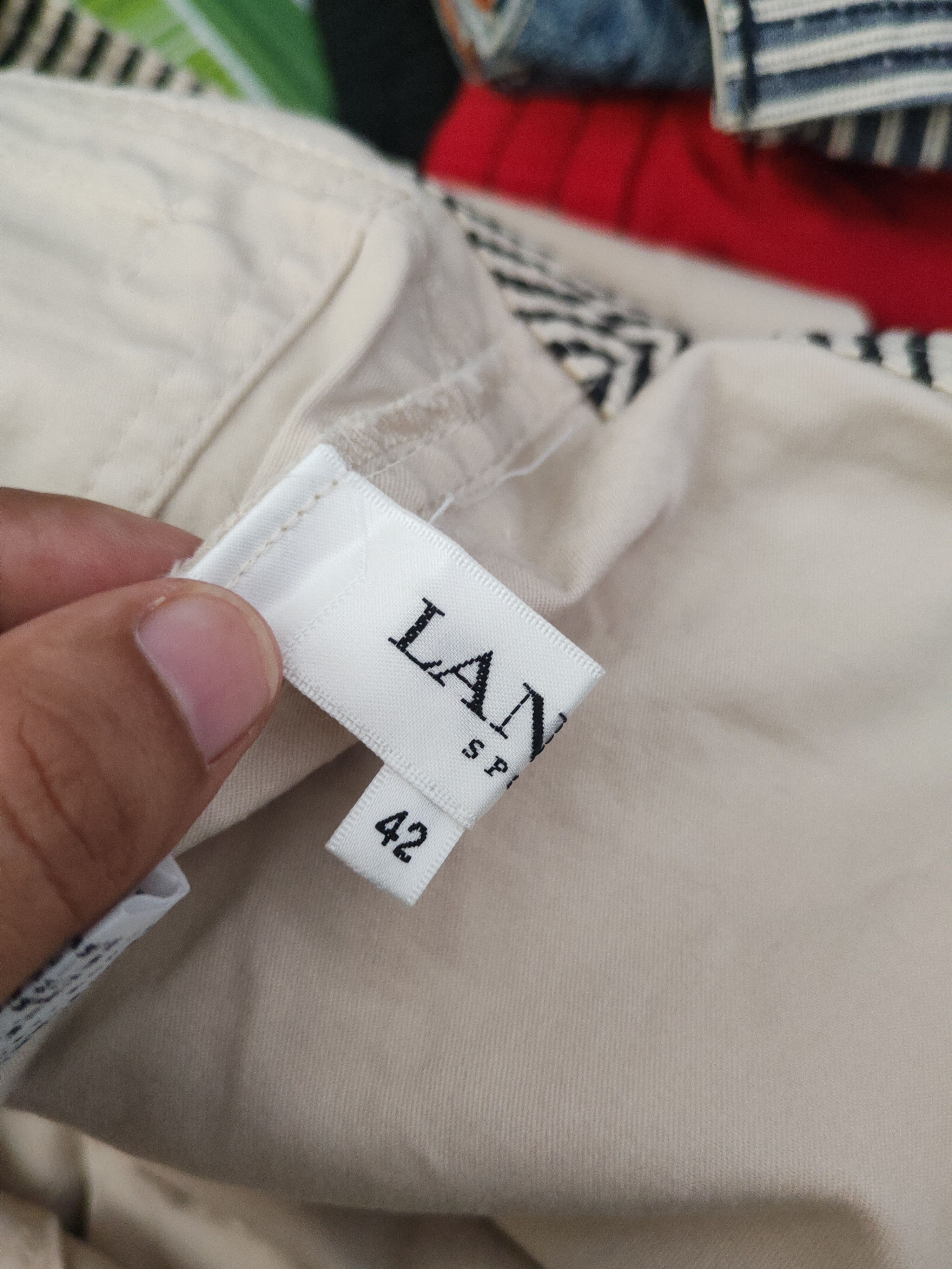 Japanese Brand DL Lanvin Ivory Multipocket Casual Pants #1361 Size US 29 - 15 Thumbnail