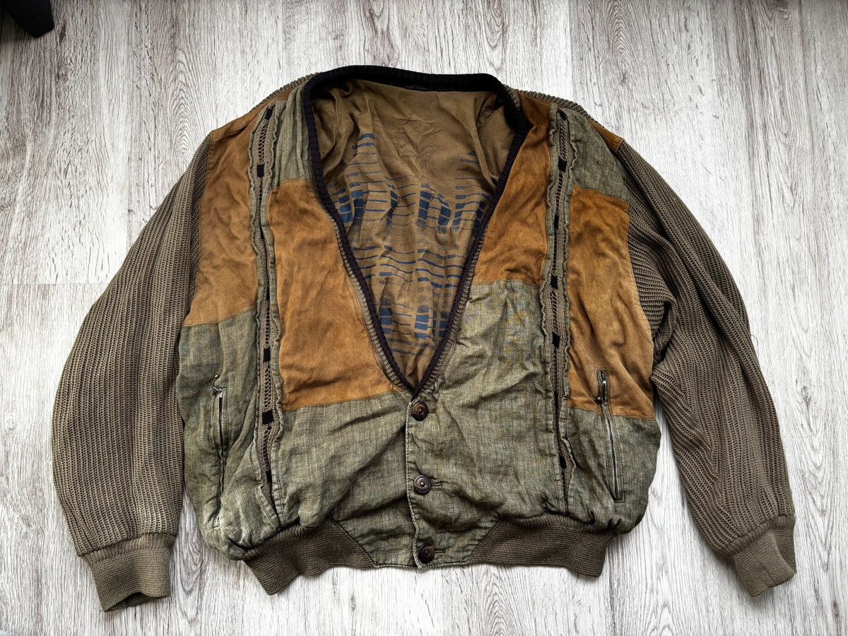 Other Vintage 90s Italian Designer Jacket RIRI Swiss Hardware Size US L / EU 52-54 / 3 - 1 Thumbnail