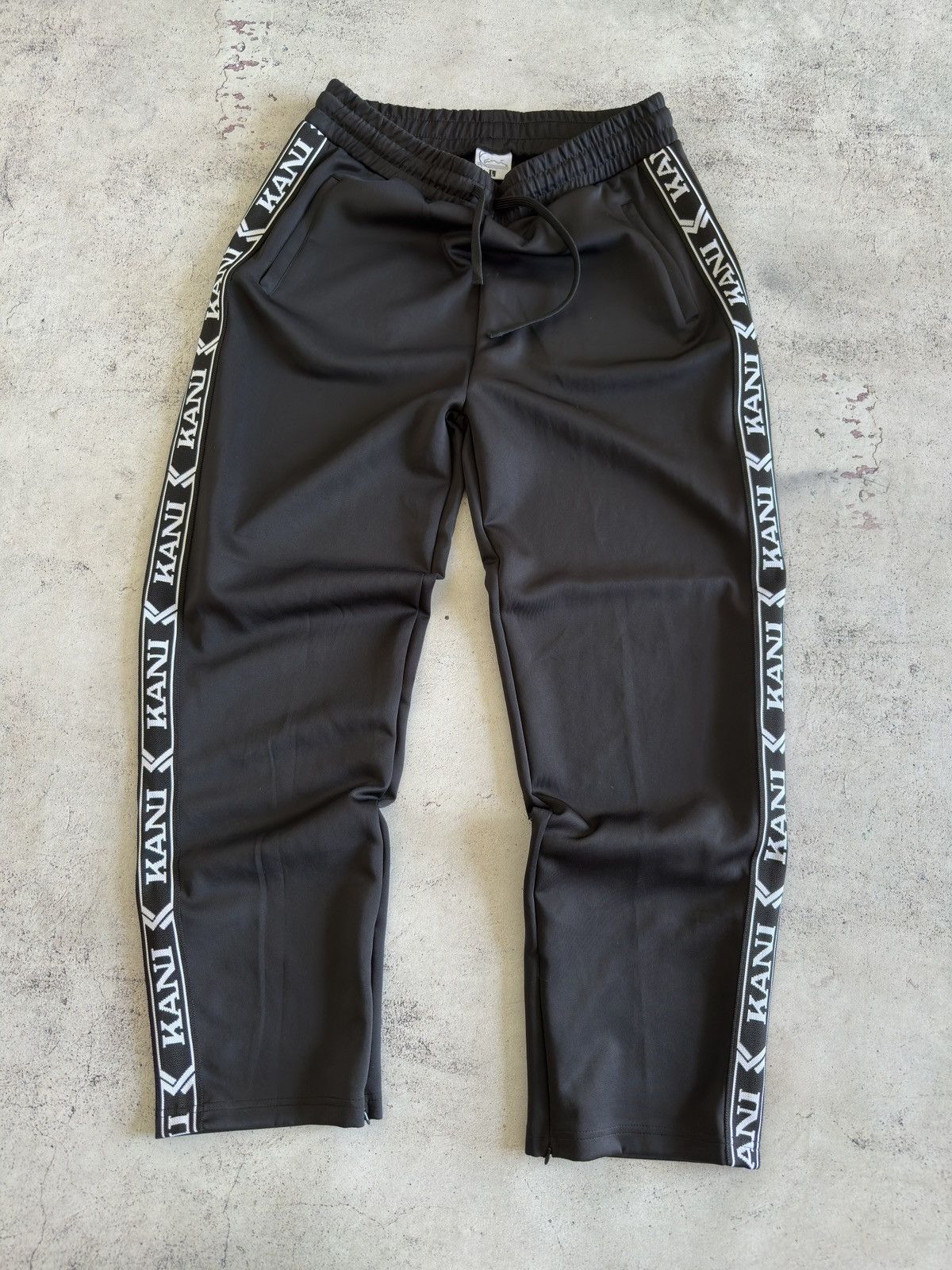 Karl Kani Karl Kani OG Tape Black Track Pants Size L Size US 34 / EU 50 - 4 Thumbnail