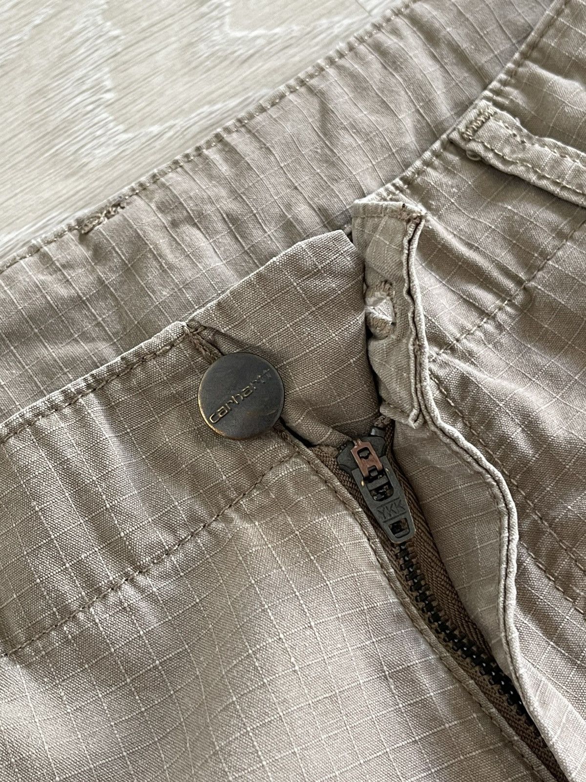 Carhartt Carhartt Work Used Distressed Regular Cargo Pants Size US 32 / EU 48 - 12 Thumbnail