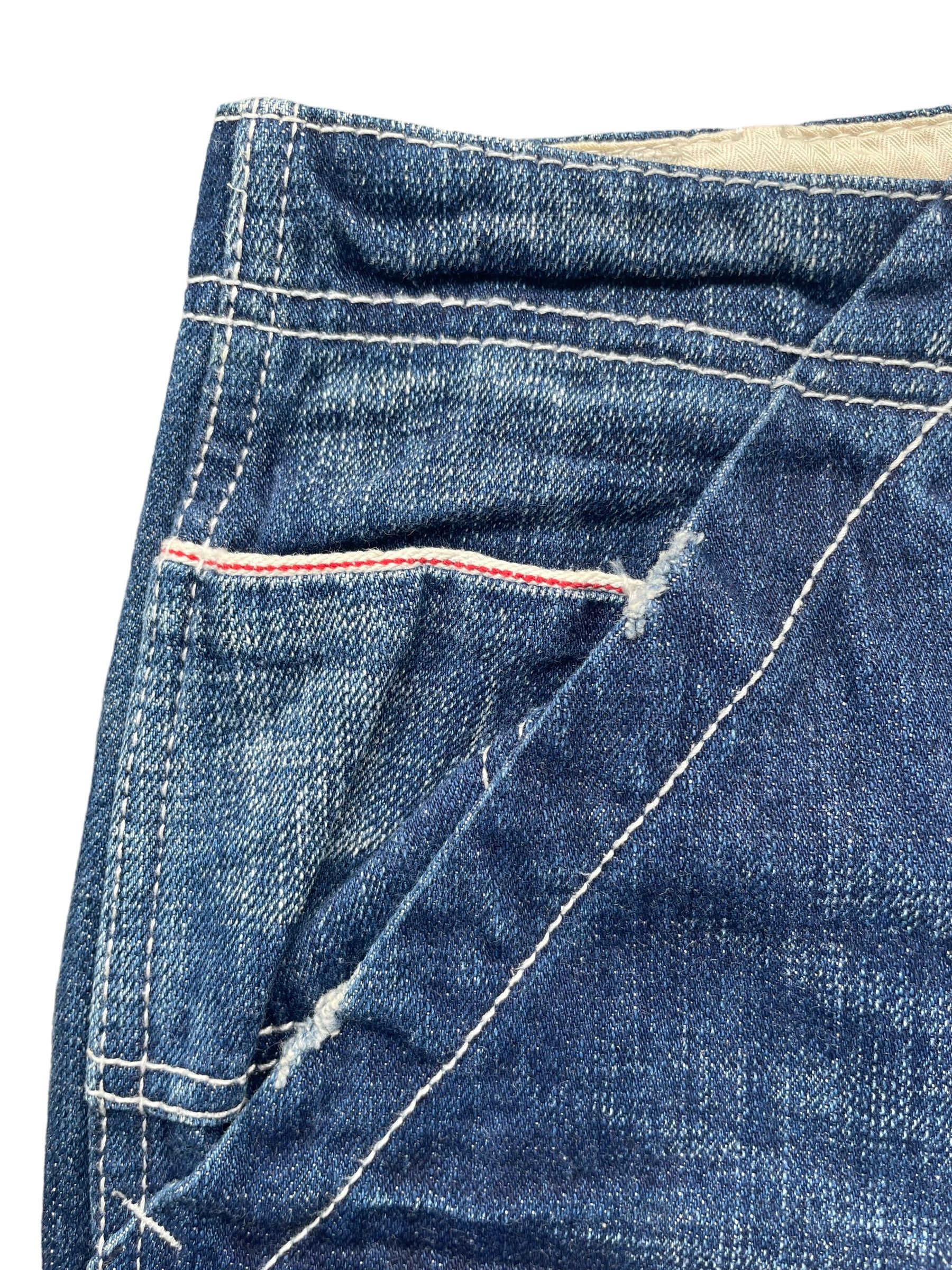 Global Work Global Work Workers Distresed Jeans Size US 34 / EU 50 - 3 Thumbnail