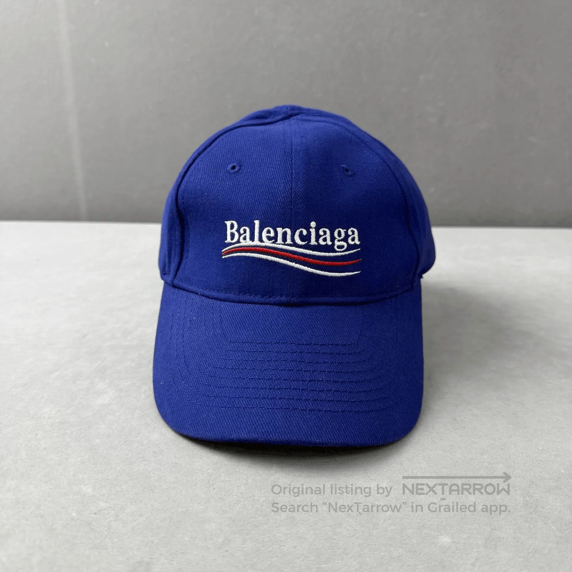 Balenciaga Balenciaga Embroidered Cola Wave Cap. Size ONE SIZE - 2 Thumbnail